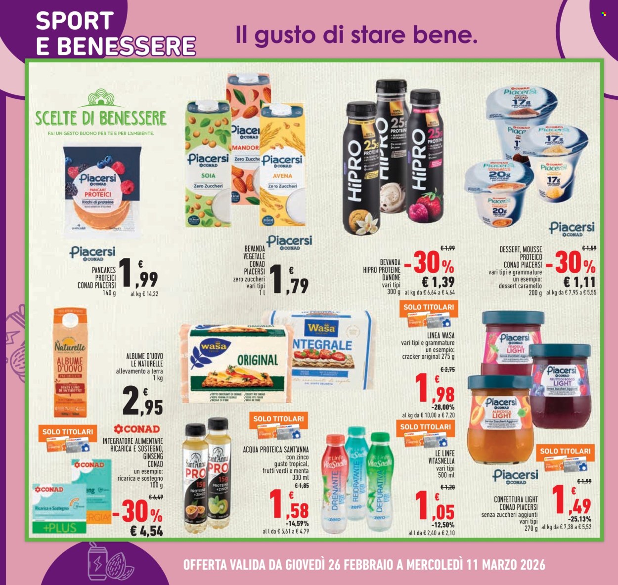 Volantino Conad - 26/2/2026 - 11/3/2026. Pagina 12