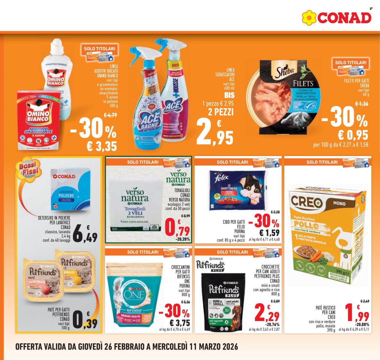 Volantino Conad - 26/2/2026 - 11/3/2026. Pagina 22