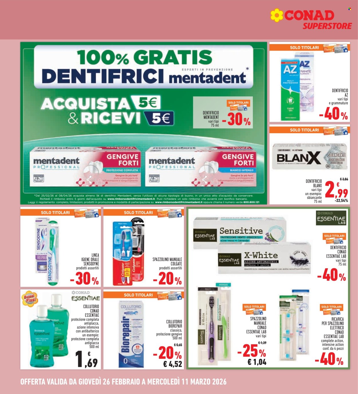 Volantino Conad Superstore - 26/2/2026 - 11/3/2026. Pagina 24