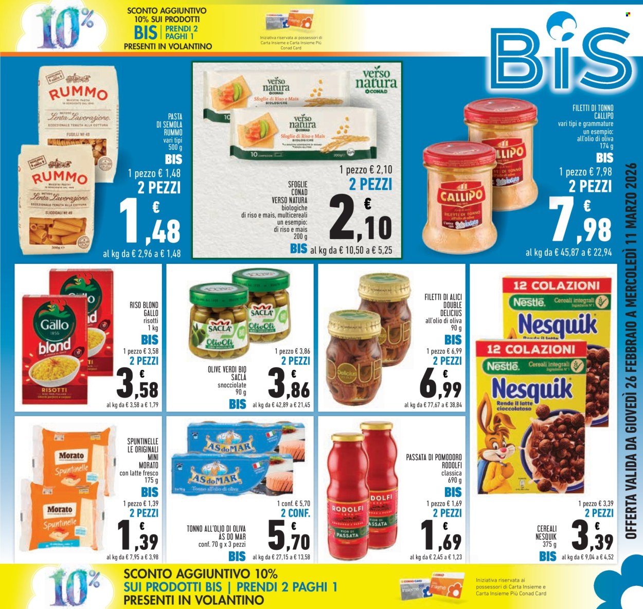 Volantino Conad - 26/2/2026 - 11/3/2026. Pagina 3