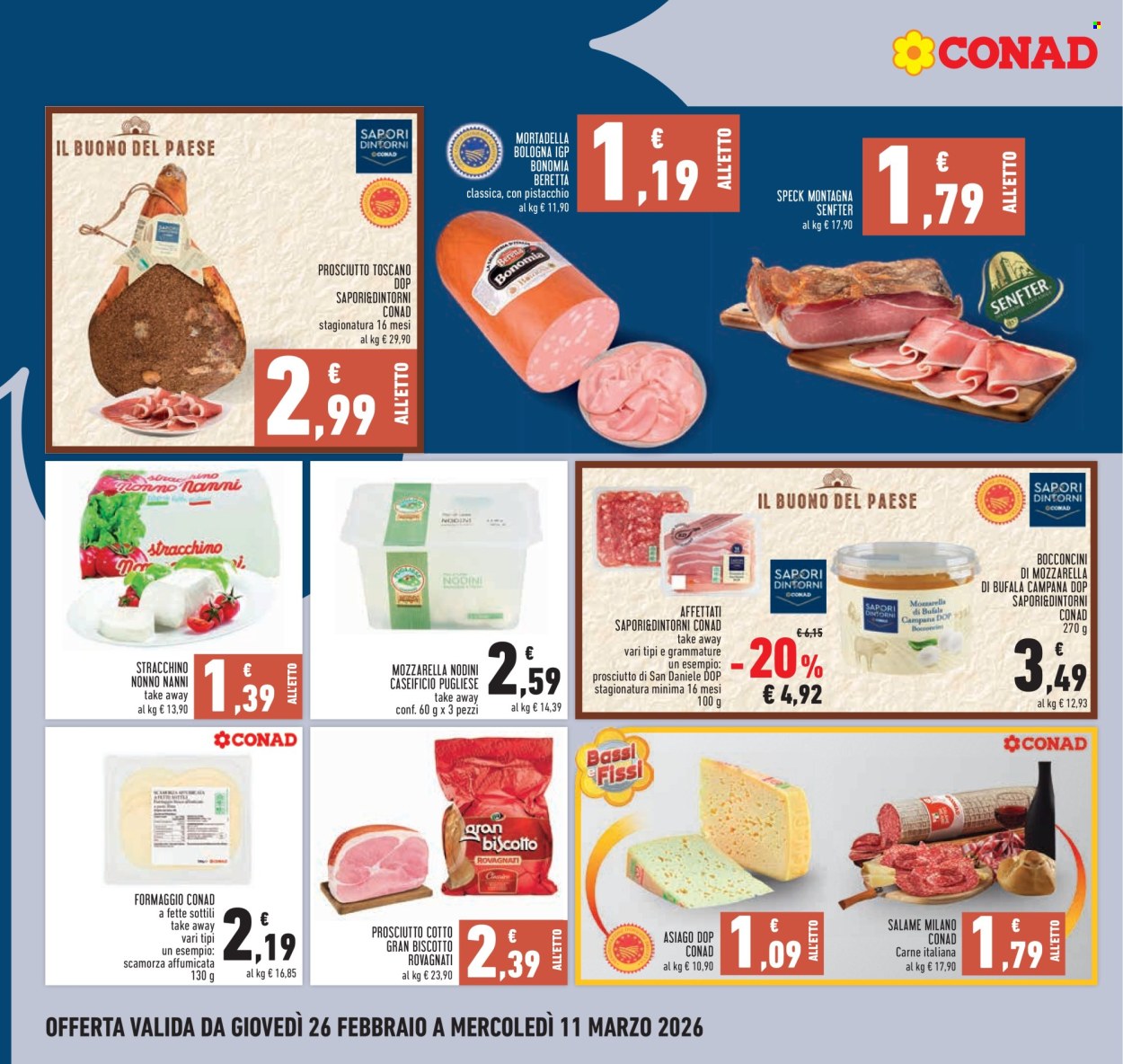 Volantino Conad - 26/2/2026 - 11/3/2026. Pagina 10