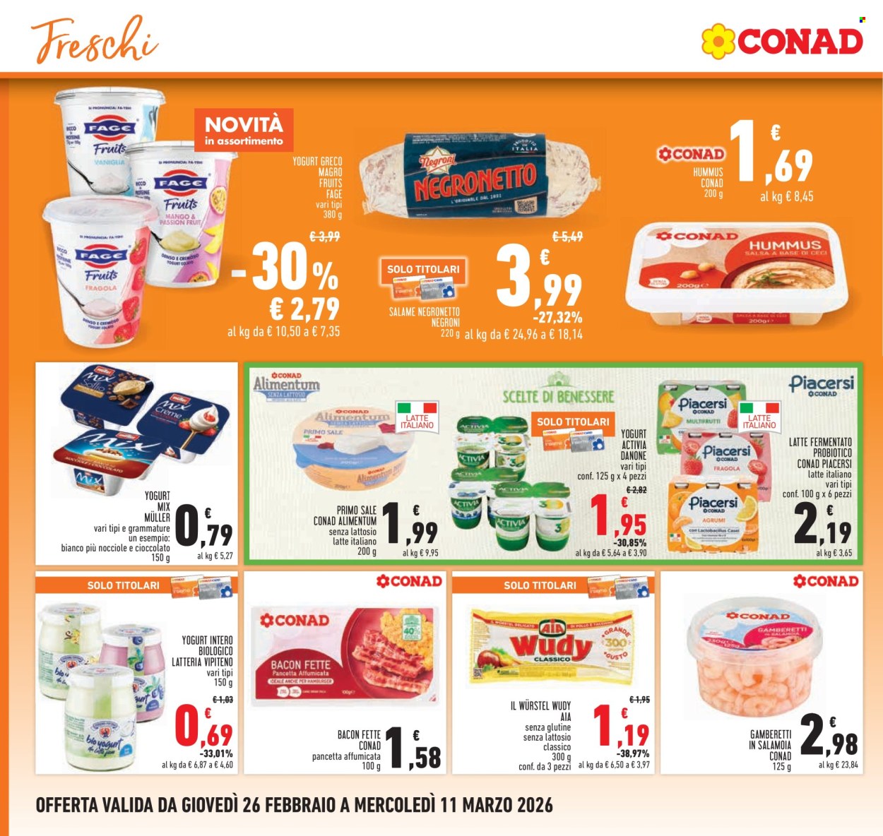 Volantino Conad - 26/2/2026 - 11/3/2026. Pagina 14
