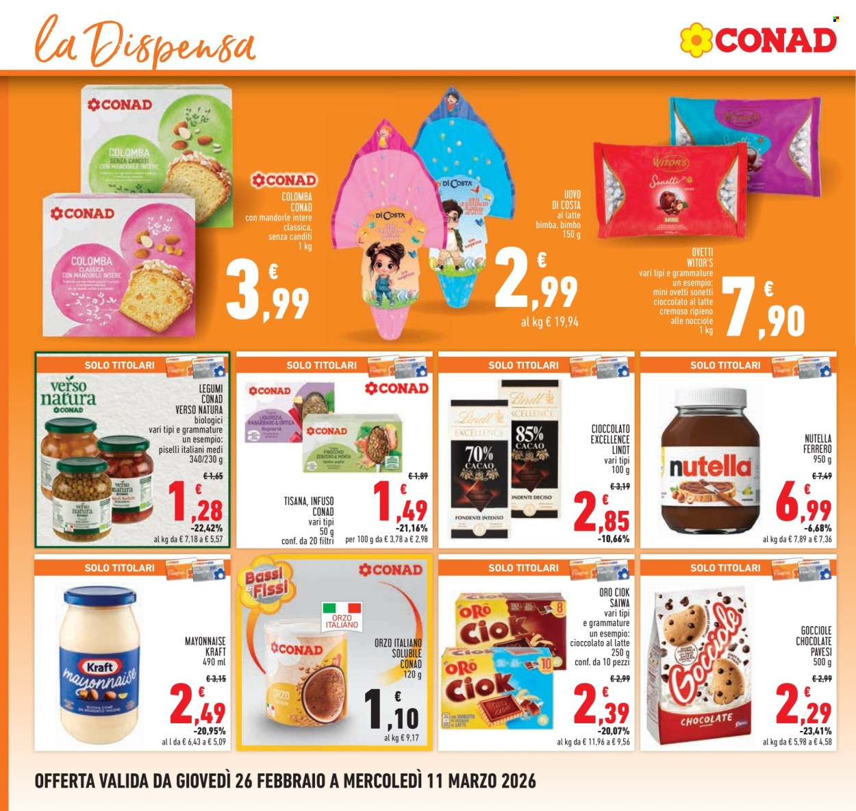Volantino Conad - 26/2/2026 - 11/3/2026. Pagina 16
