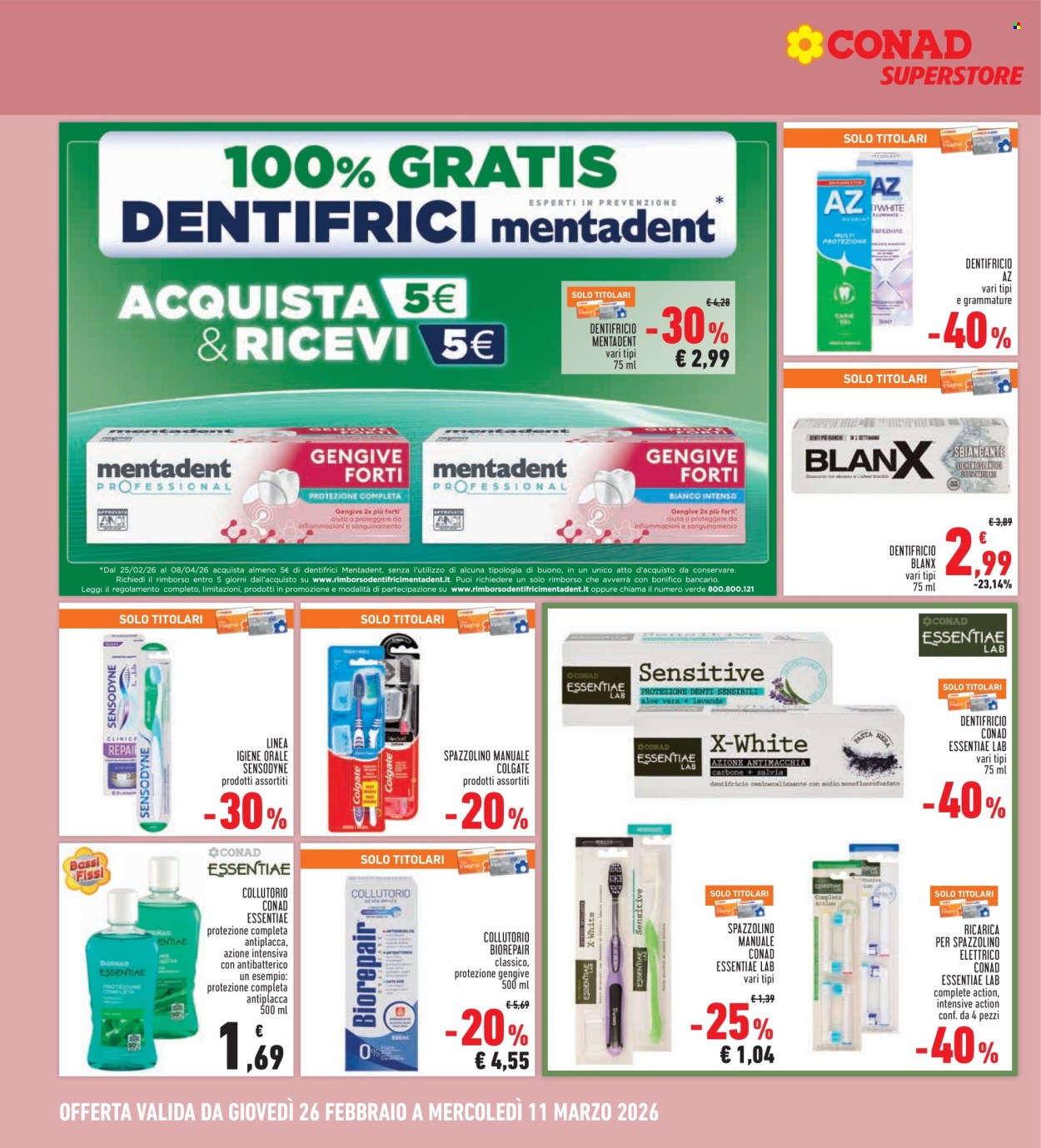 Volantino Conad Superstore - 26/2/2026 - 11/3/2026. Pagina 24