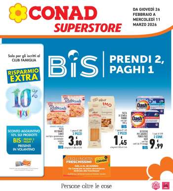 Volantino Conad - 26/2/2026 - 11/3/2026.