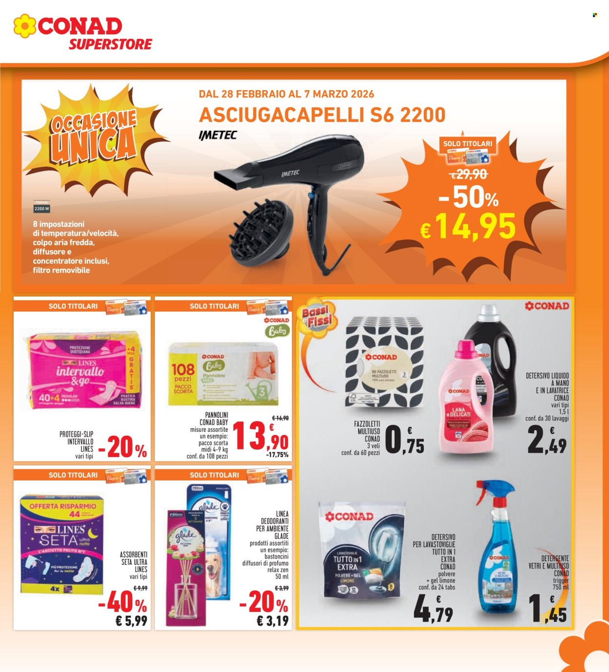 Volantino Conad - 26/2/2026 - 11/3/2026. Pagina 25
