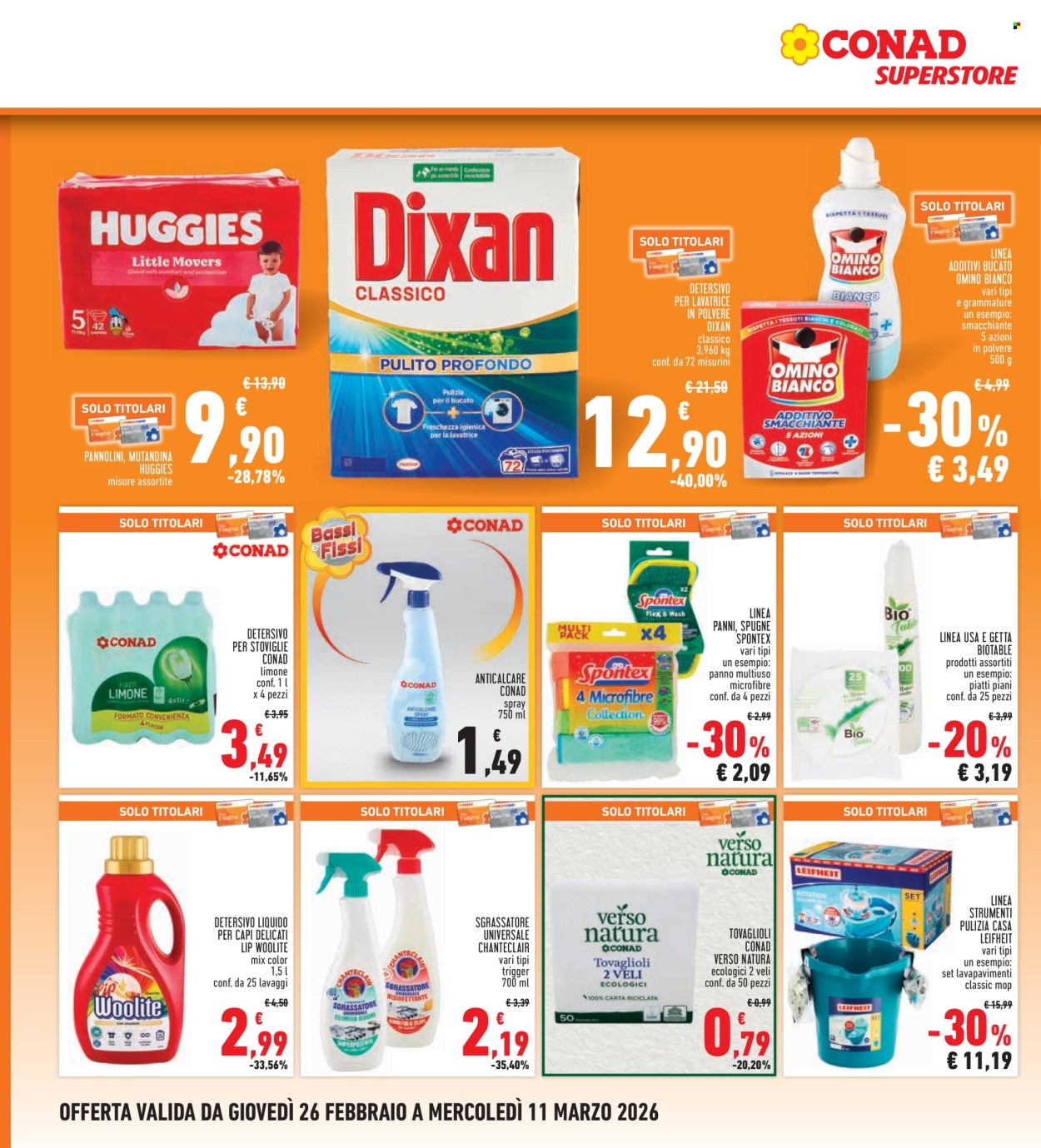 Volantino Conad - 26/2/2026 - 11/3/2026. Pagina 26
