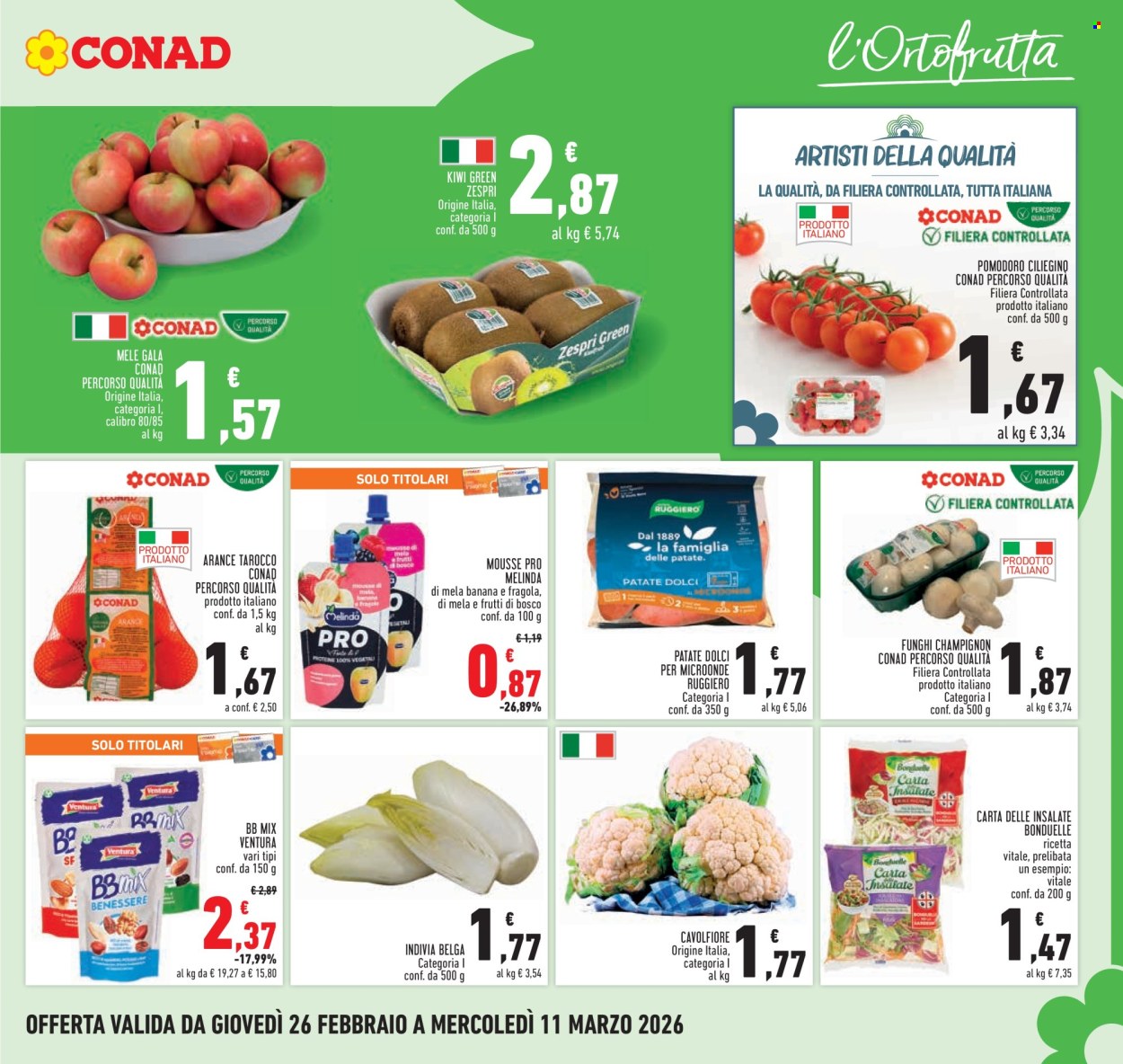 Volantino Conad - 26/2/2026 - 11/3/2026. Pagina 7