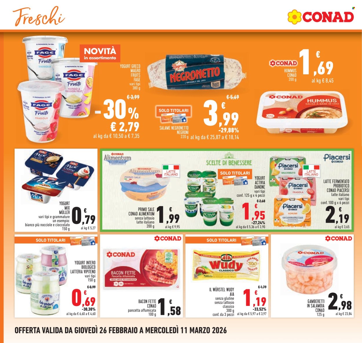 Volantino Conad - 26/2/2026 - 11/3/2026. Pagina 14