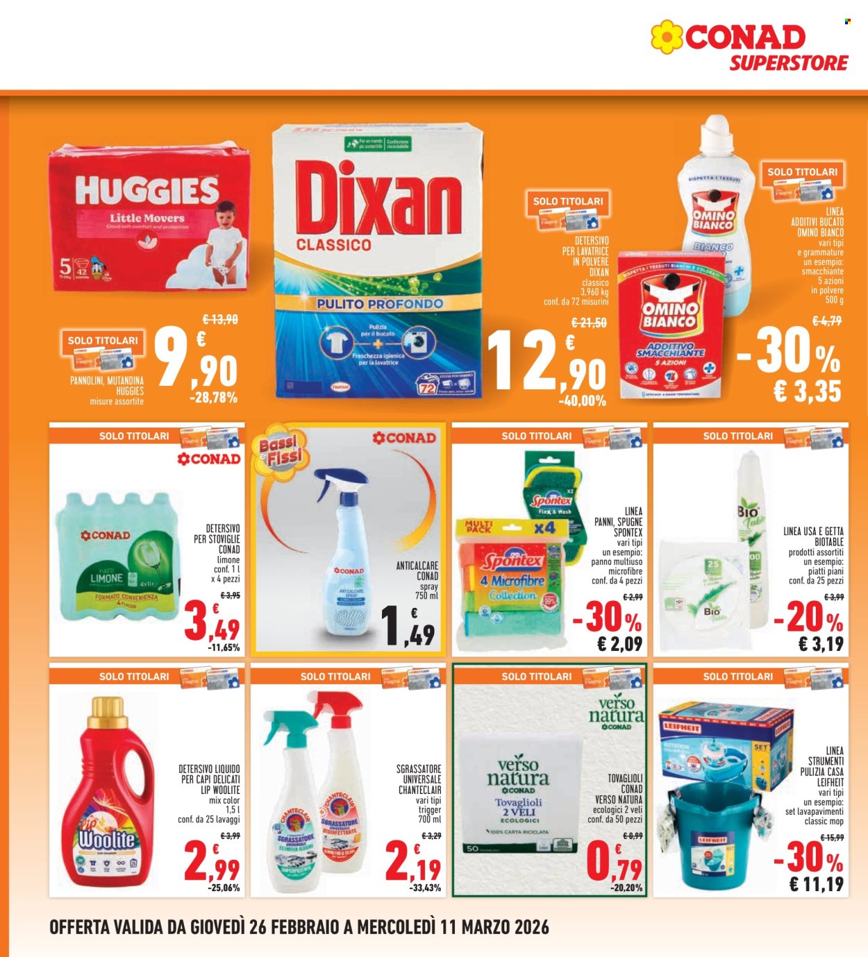 Volantino Conad - 26/2/2026 - 11/3/2026. Pagina 26