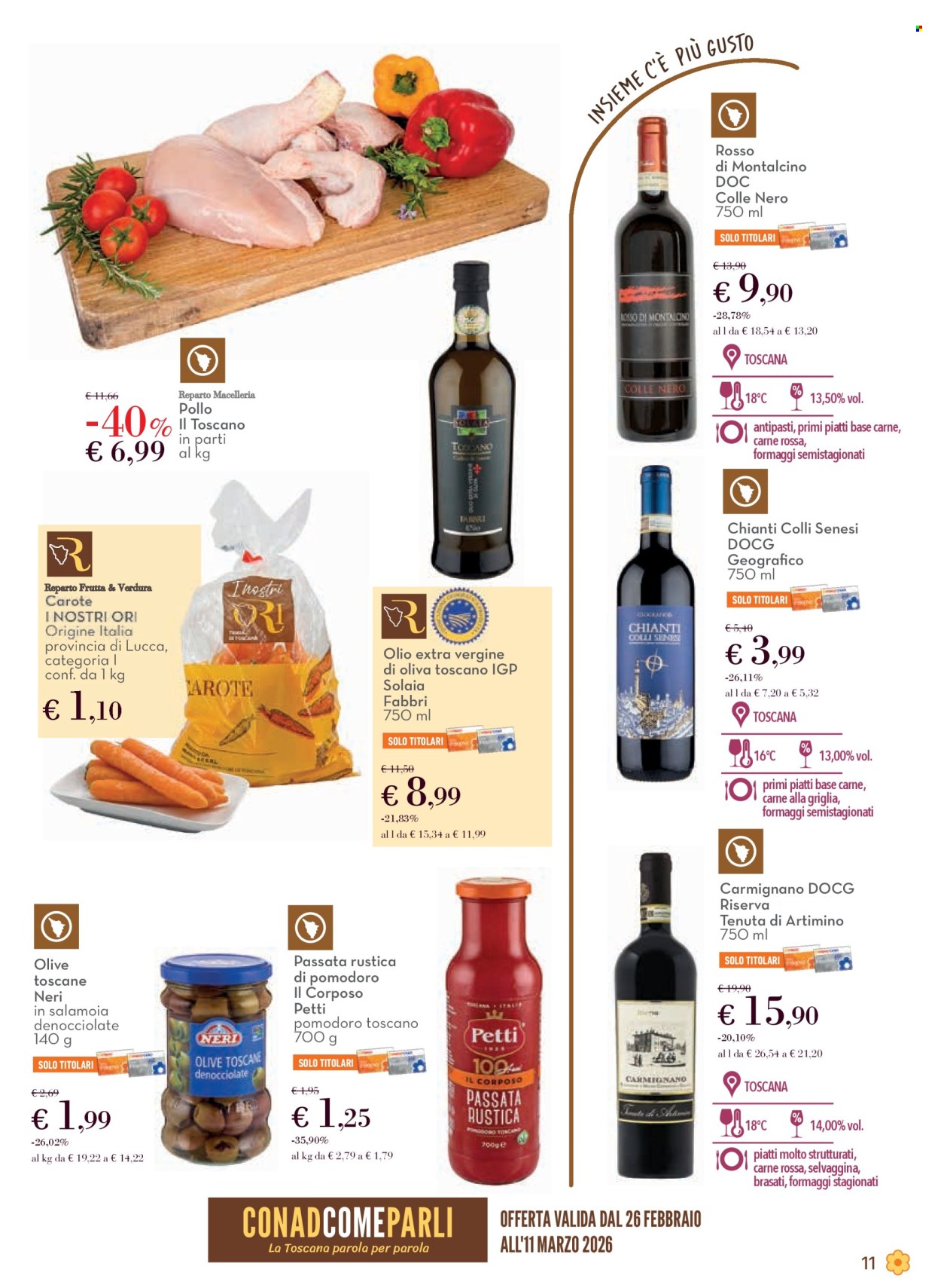 Volantino Conad - 26/2/2026 - 11/3/2026. Pagina 11