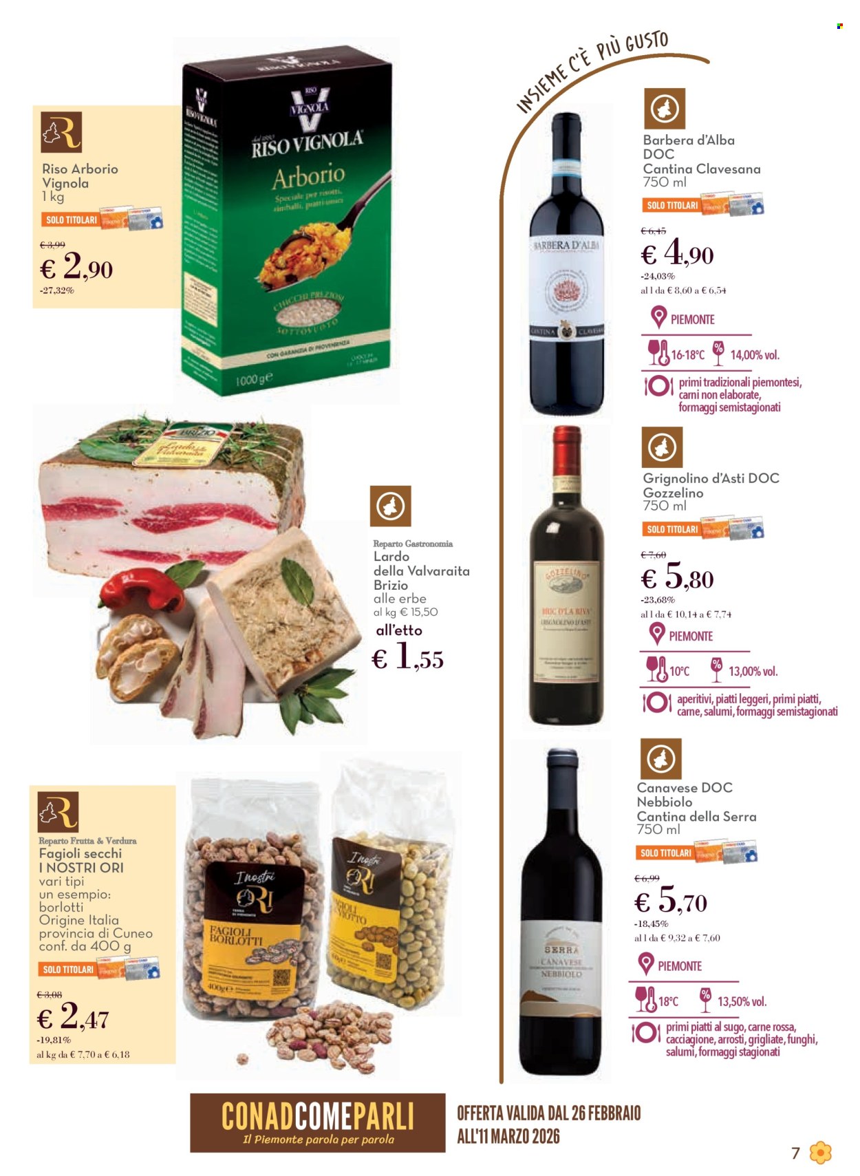 Volantino Conad - 26/2/2026 - 11/3/2026. Pagina 7