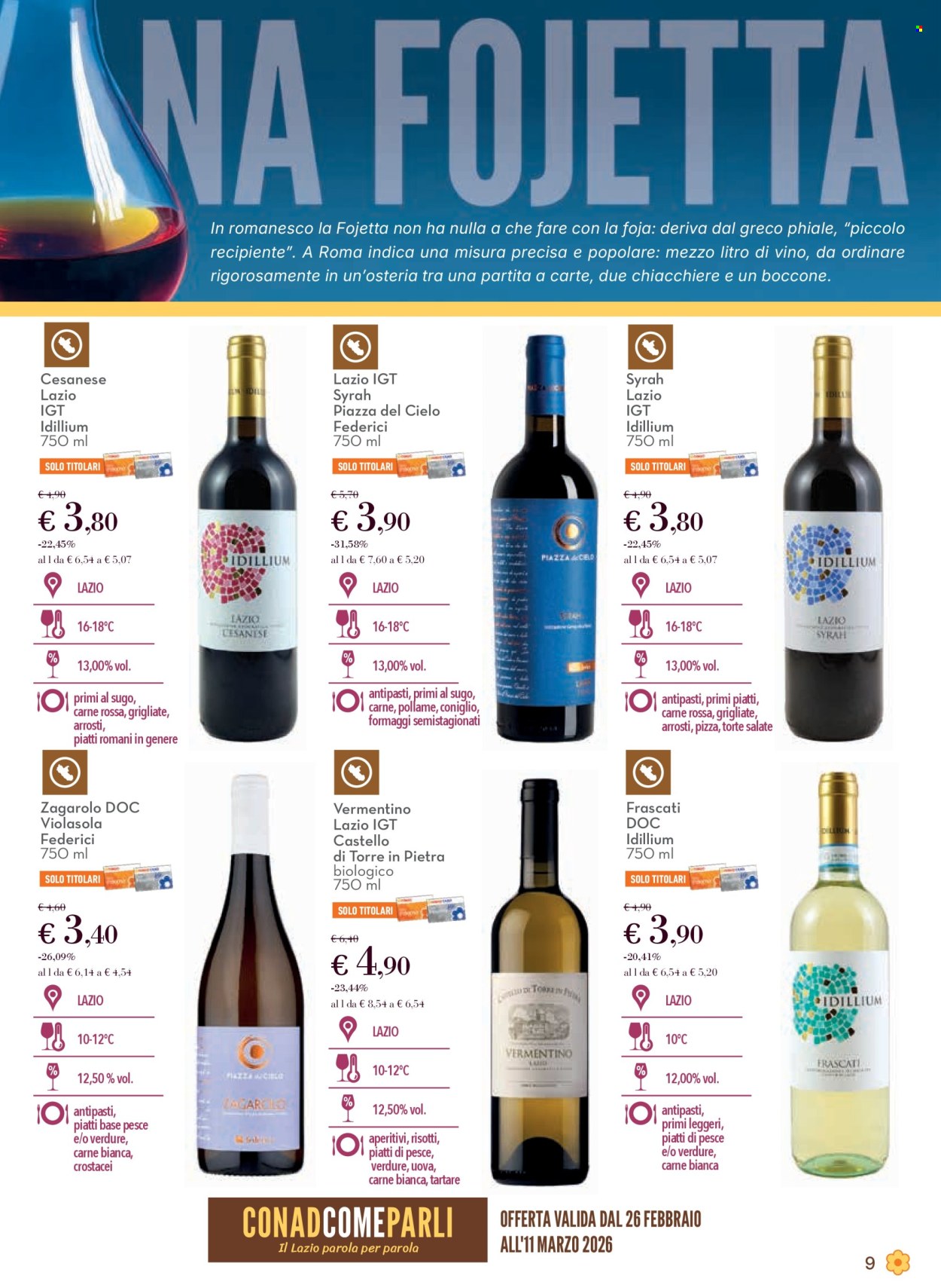 Volantino Conad - 26/2/2026 - 11/3/2026. Pagina 9
