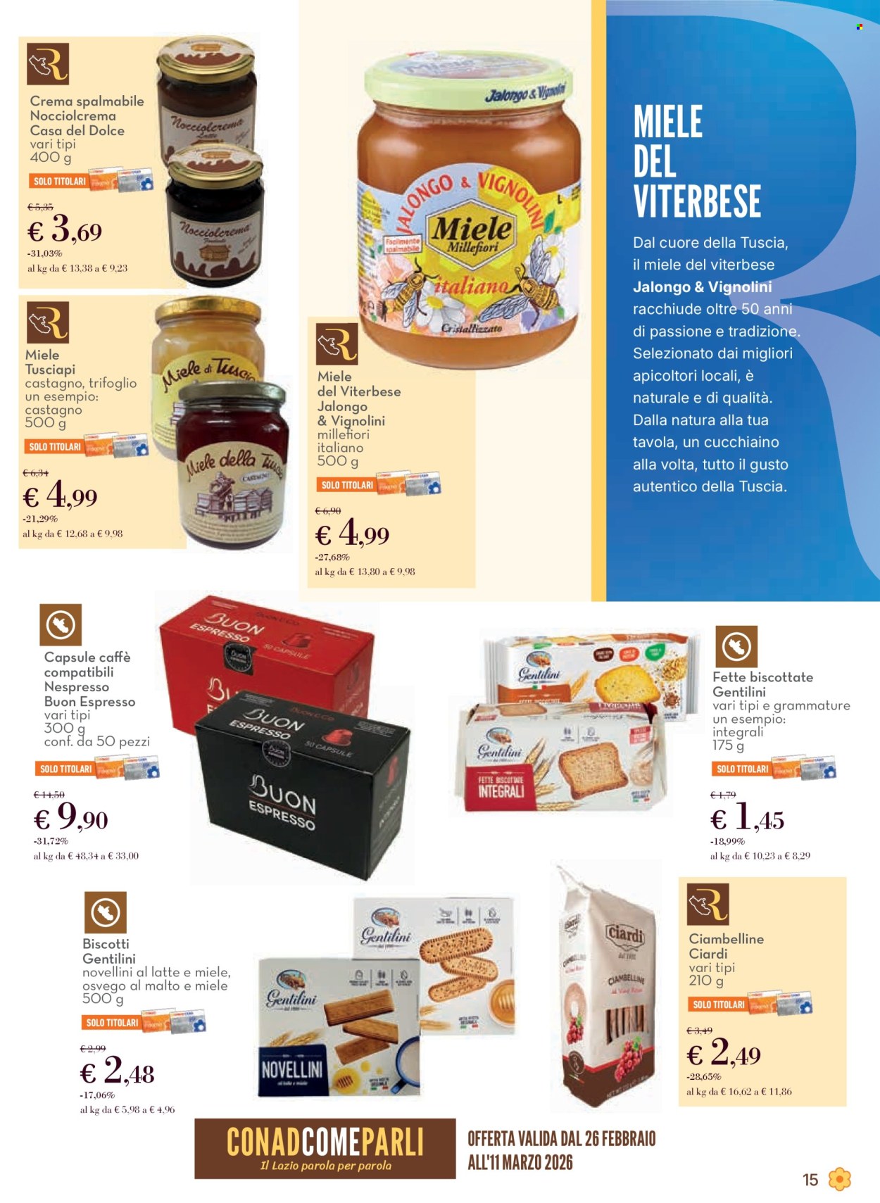 Volantino Conad - 26/2/2026 - 11/3/2026. Pagina 15