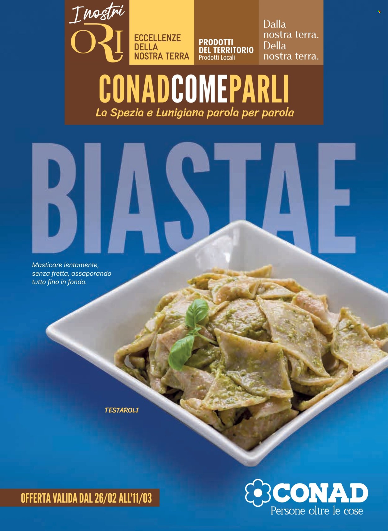 Volantino Conad - 26/2/2026 - 11/3/2026. Pagina 1