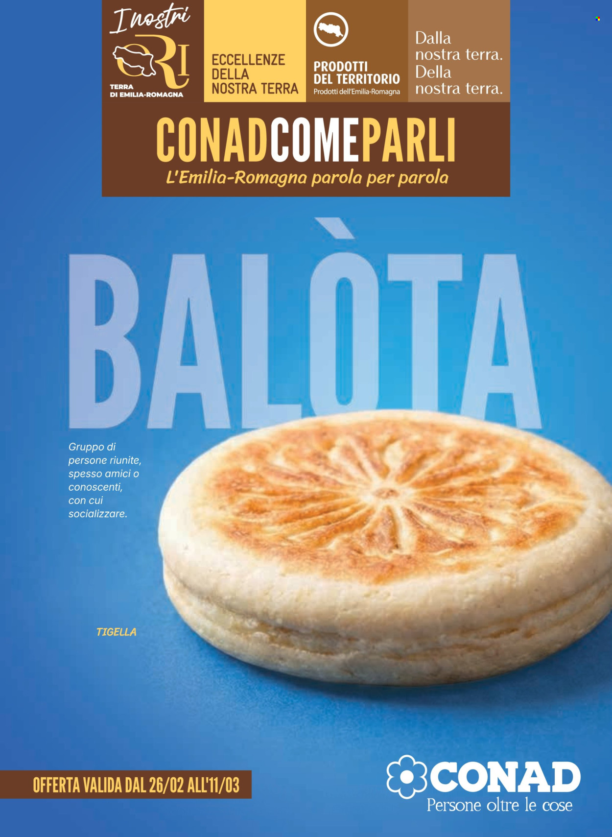 Volantino Conad - 26/2/2026 - 11/3/2026. Pagina 1