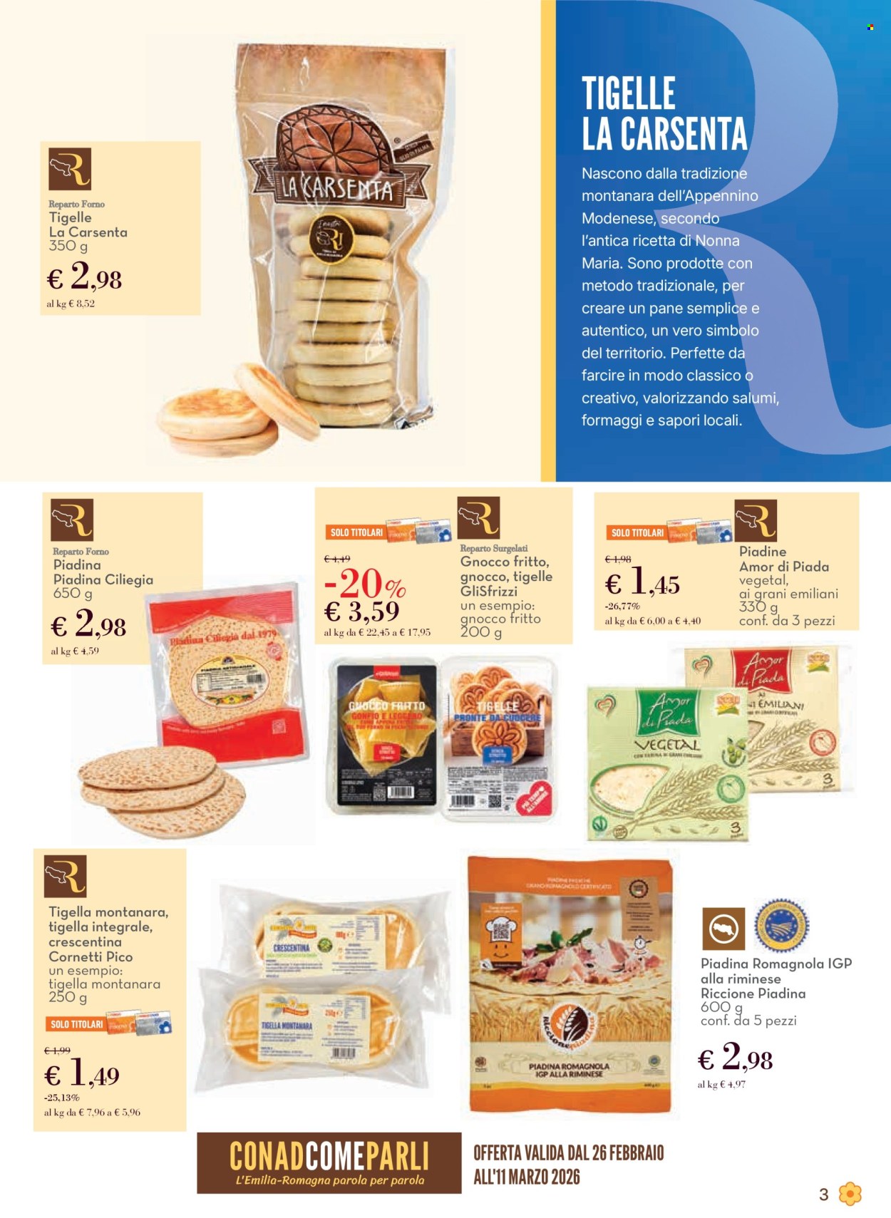 Volantino Conad - 26/2/2026 - 11/3/2026. Pagina 3