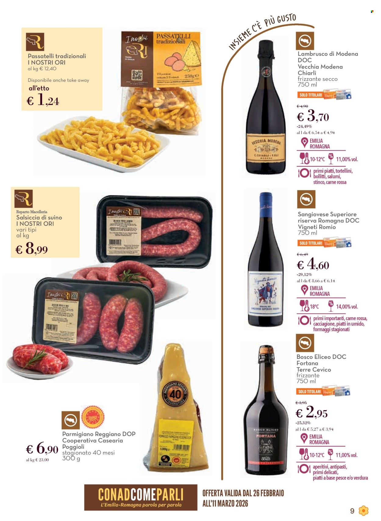 Volantino Conad - 26/2/2026 - 11/3/2026. Pagina 9
