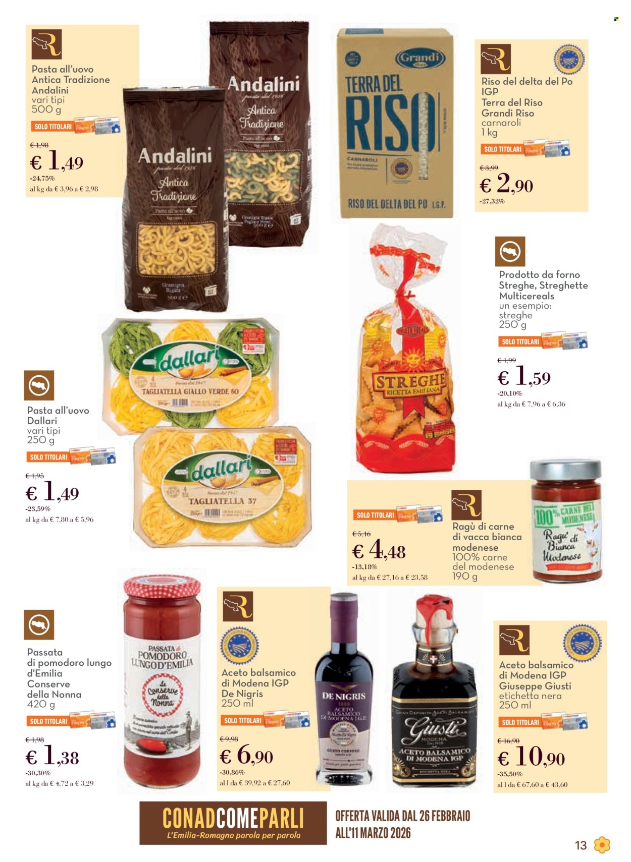 Volantino Conad - 26/2/2026 - 11/3/2026. Pagina 13