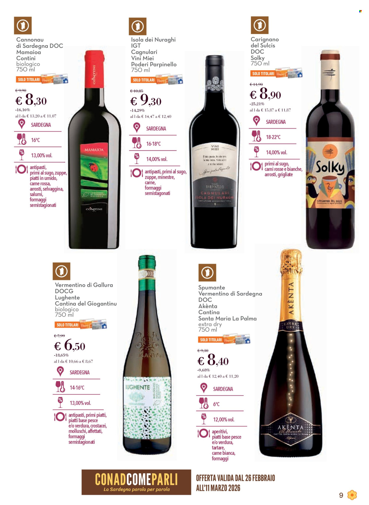 Volantino Conad - 26/2/2026 - 11/3/2026. Pagina 9
