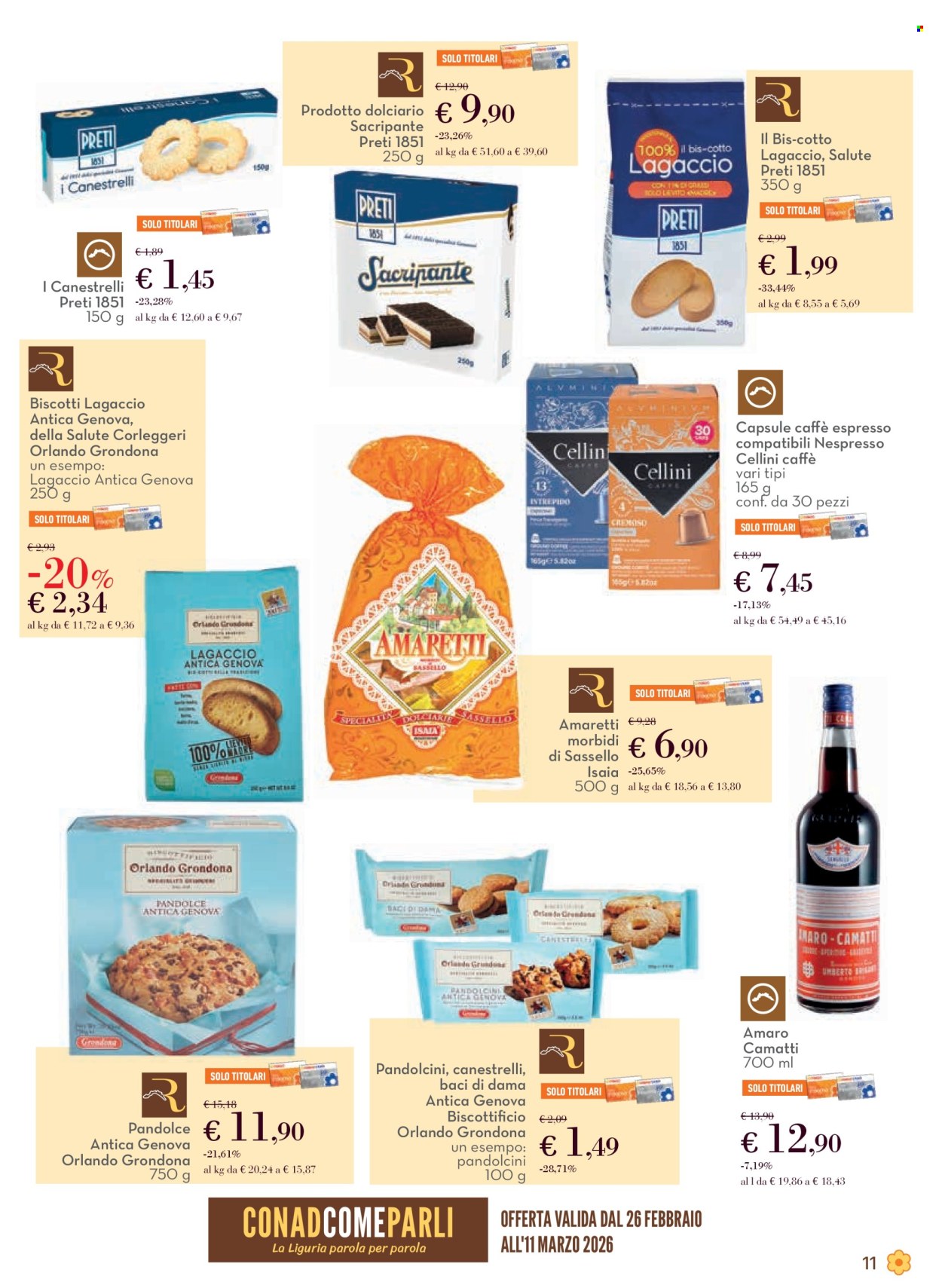 Volantino Conad - 26/2/2026 - 11/3/2026. Pagina 11