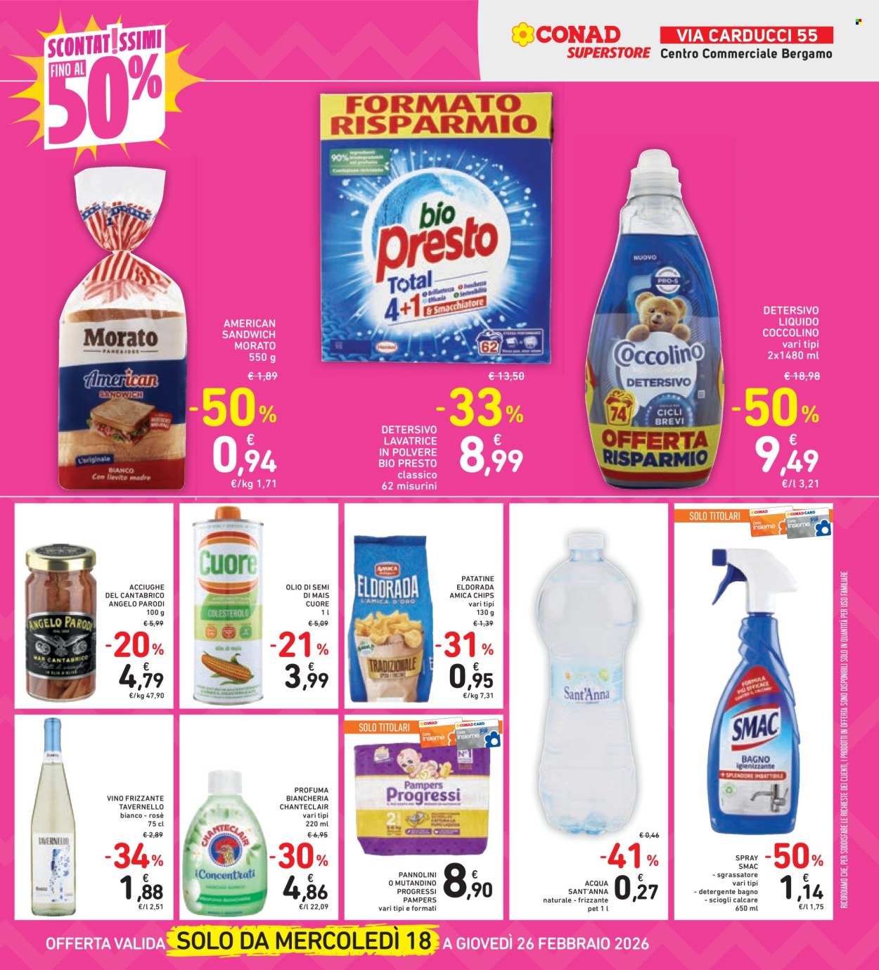 Volantino Conad Superstore - 18/2/2026 - 26/2/2026. Pagina 3
