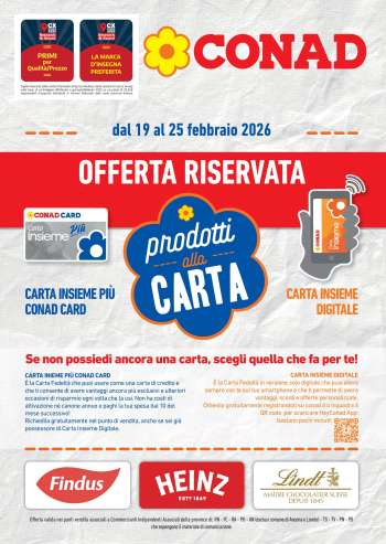 Volantino Conad - 19/2/2026 - 25/2/2026.
