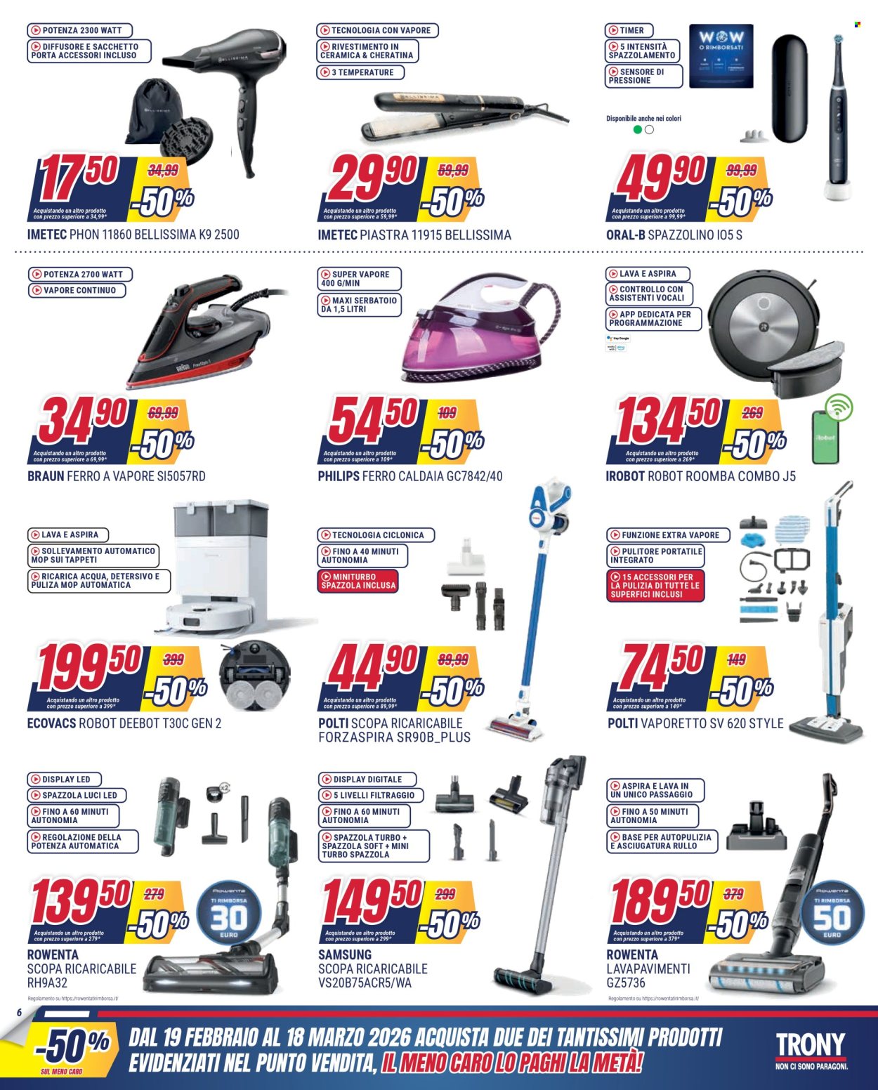 Volantino Trony - 19/2/2026 - 18/3/2026. Pagina 6
