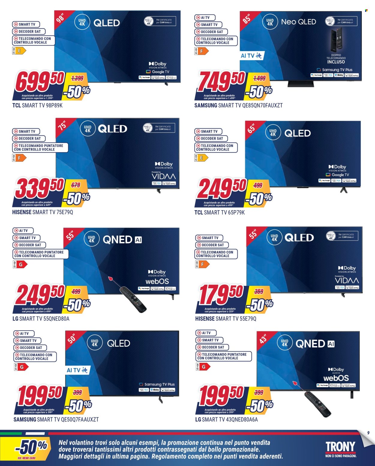 Volantino Trony - 19/2/2026 - 18/3/2026. Pagina 9