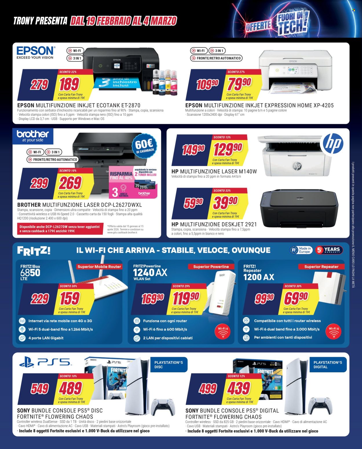 Volantino Trony - 19/2/2026 - 18/3/2026. Pagina 16