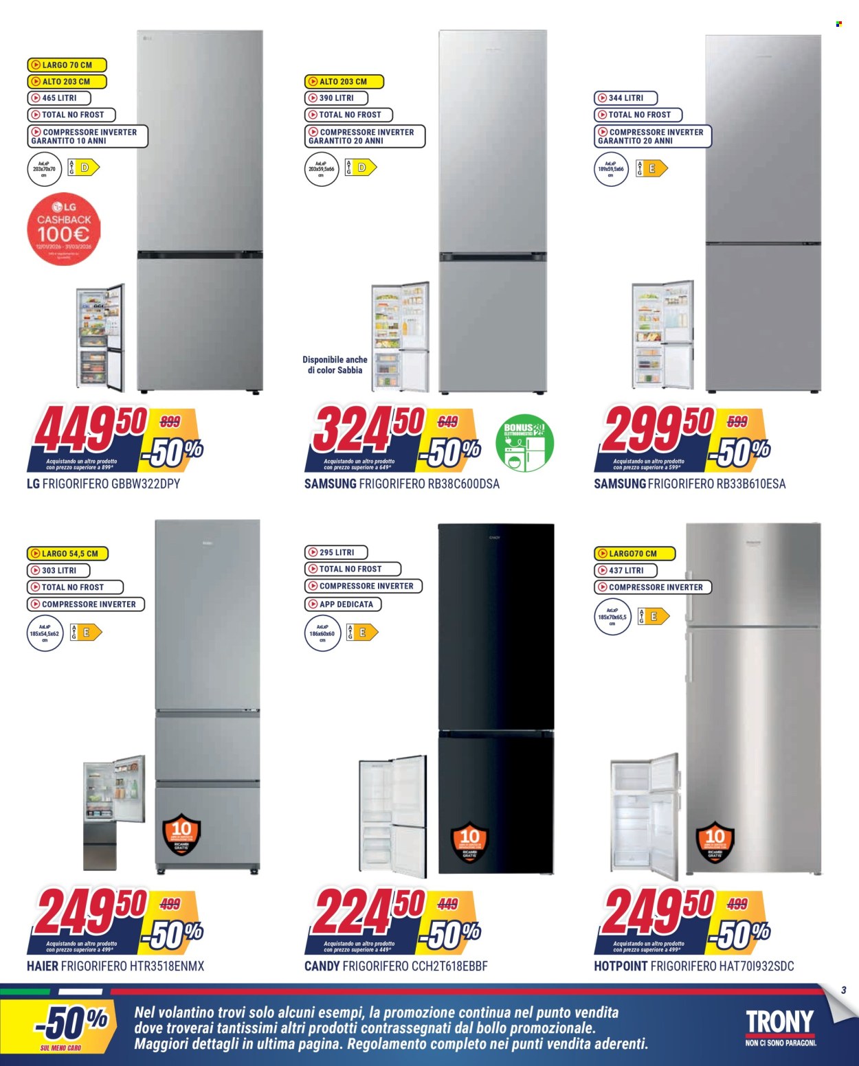Volantino Trony - 19/2/2026 - 18/3/2026. Pagina 4