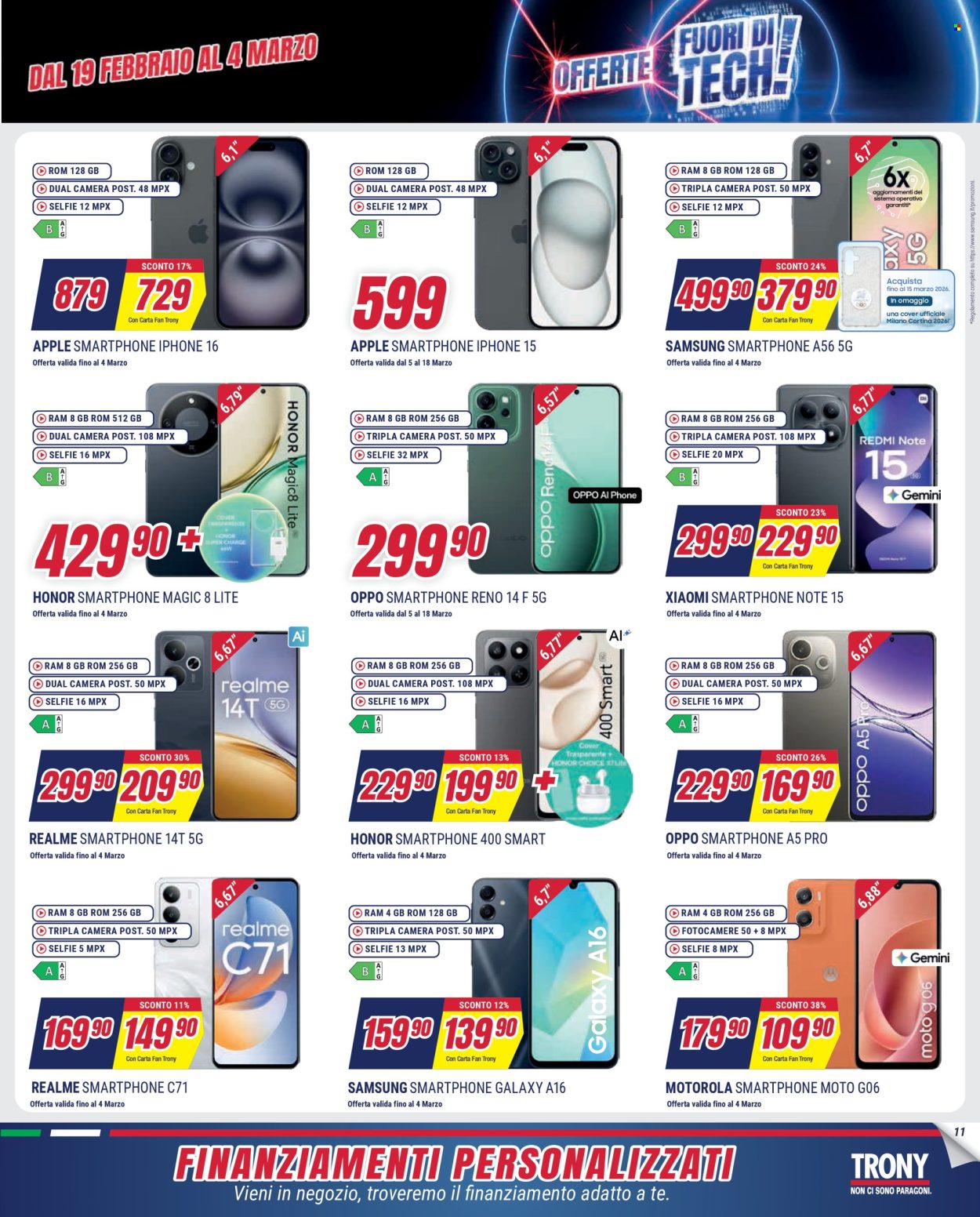 Volantino Trony - 19/2/2026 - 18/3/2026. Pagina 12