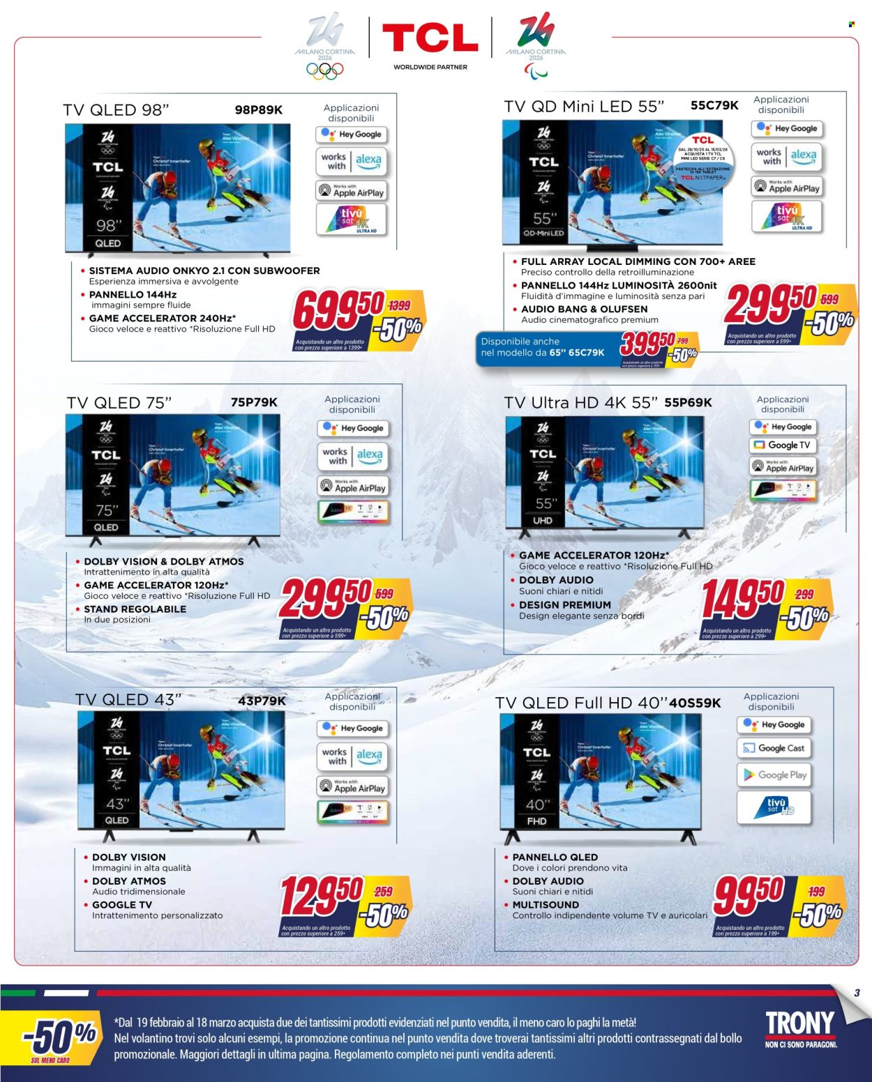 Volantino Trony - 19/2/2026 - 18/3/2026. Pagina 3