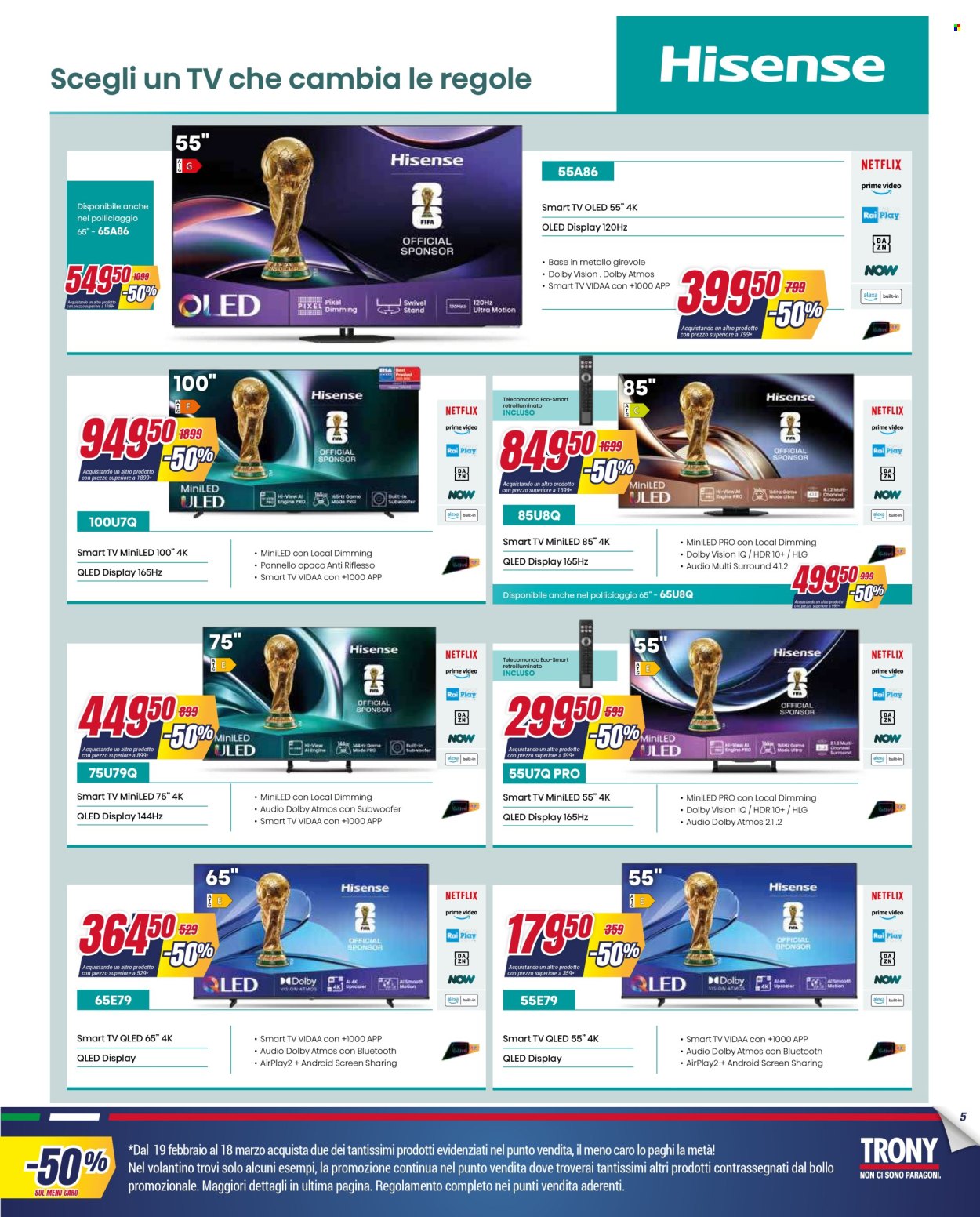 Volantino Trony - 19/2/2026 - 18/3/2026. Pagina 5