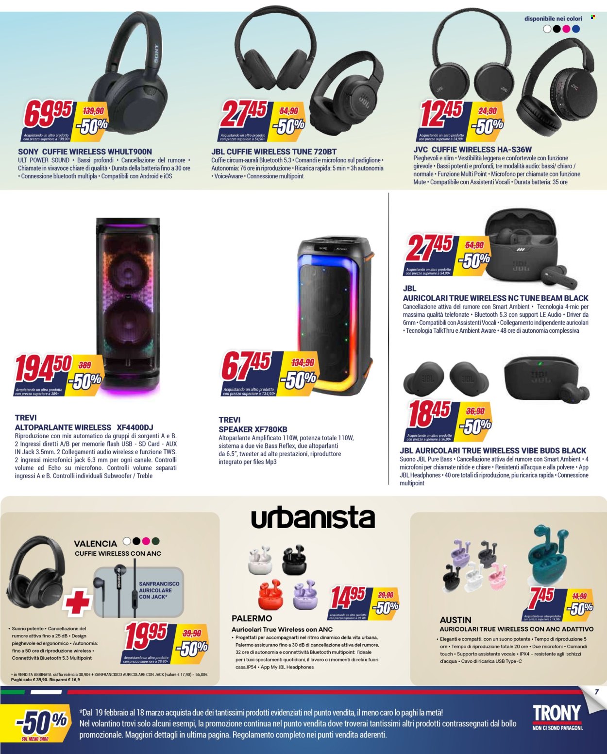 Volantino Trony - 19/2/2026 - 18/3/2026. Pagina 7