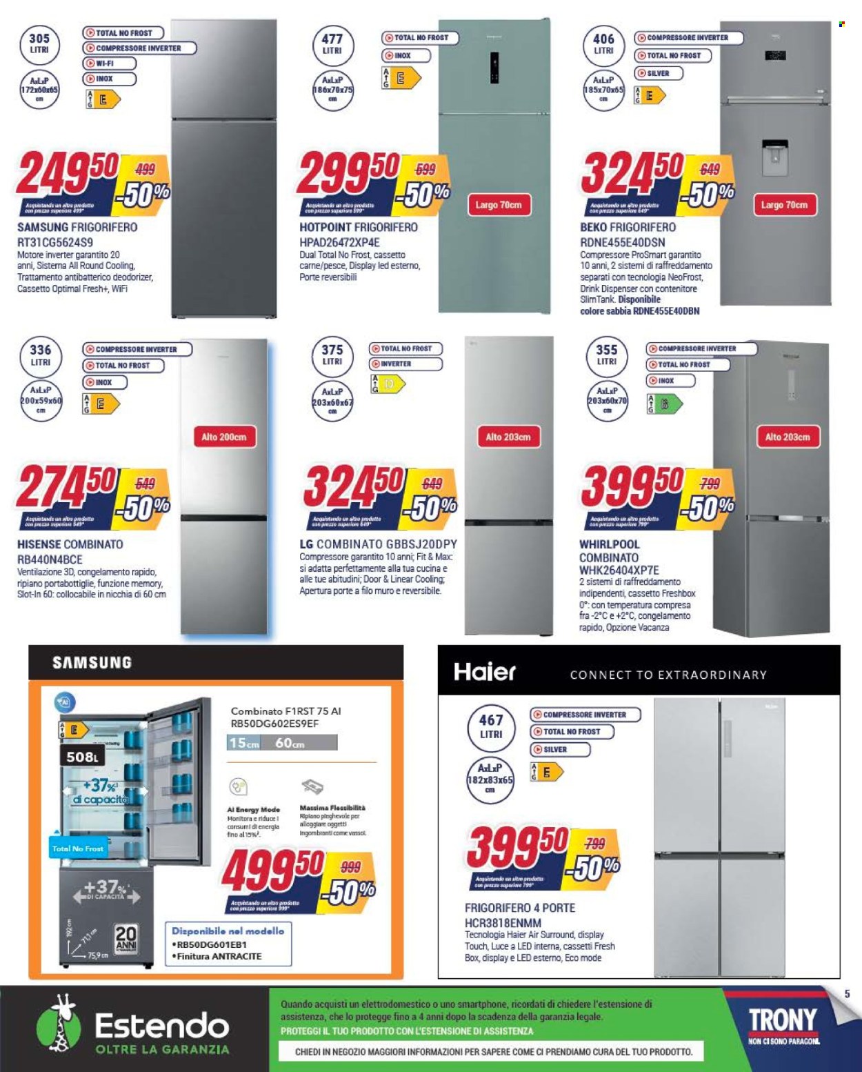 Volantino Trony - 19/2/2026 - 18/3/2026. Pagina 5