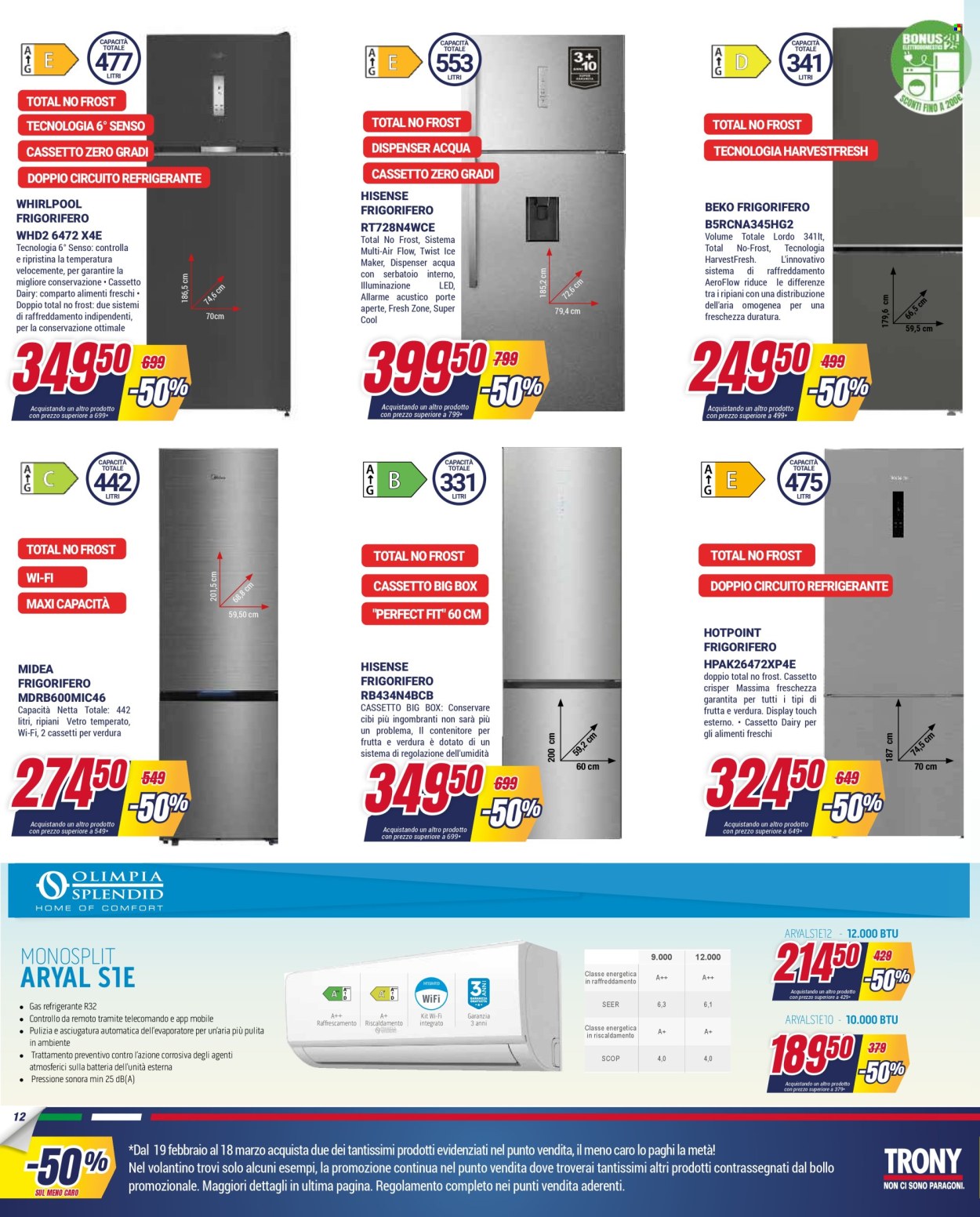 Volantino Trony - 19/2/2026 - 18/3/2026. Pagina 12