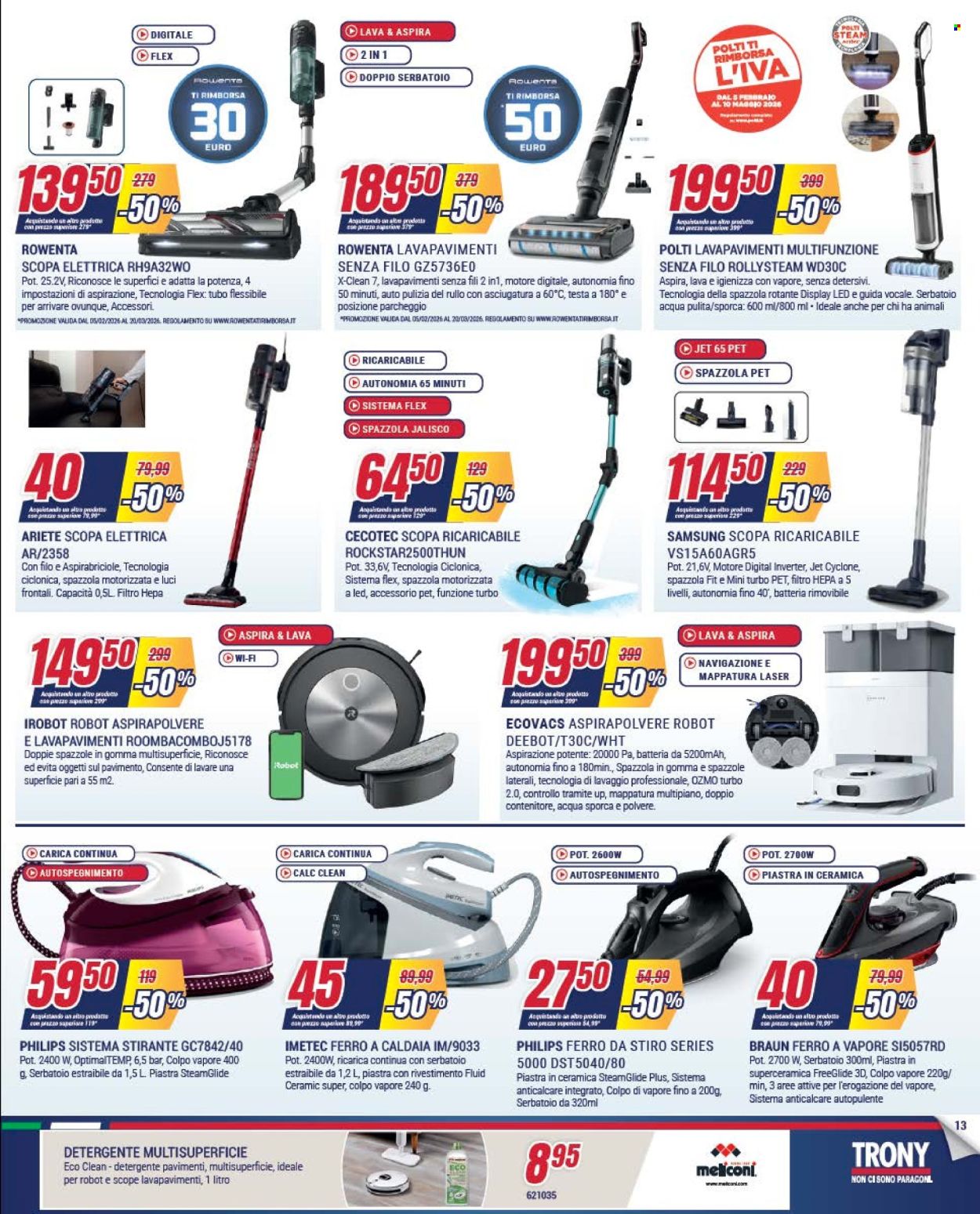 Volantino Trony - 19/2/2026 - 18/3/2026. Pagina 13