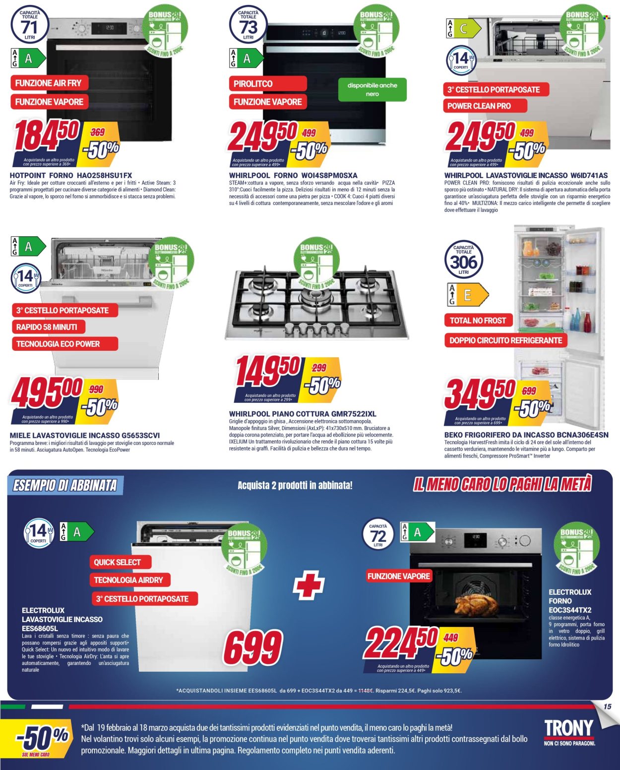 Volantino Trony - 19/2/2026 - 18/3/2026. Pagina 15