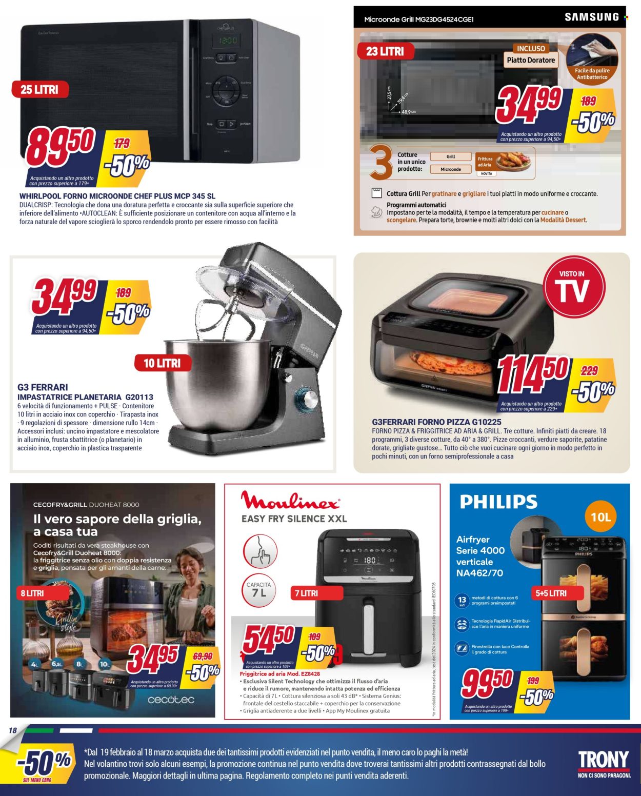 Volantino Trony - 19/2/2026 - 18/3/2026. Pagina 18