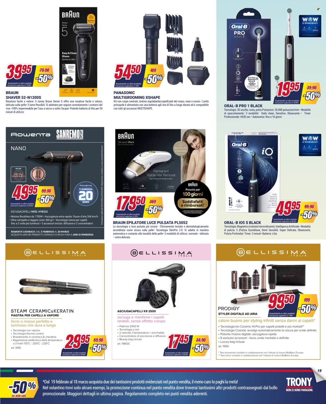 Volantino Trony - 19/2/2026 - 18/3/2026. Pagina 19
