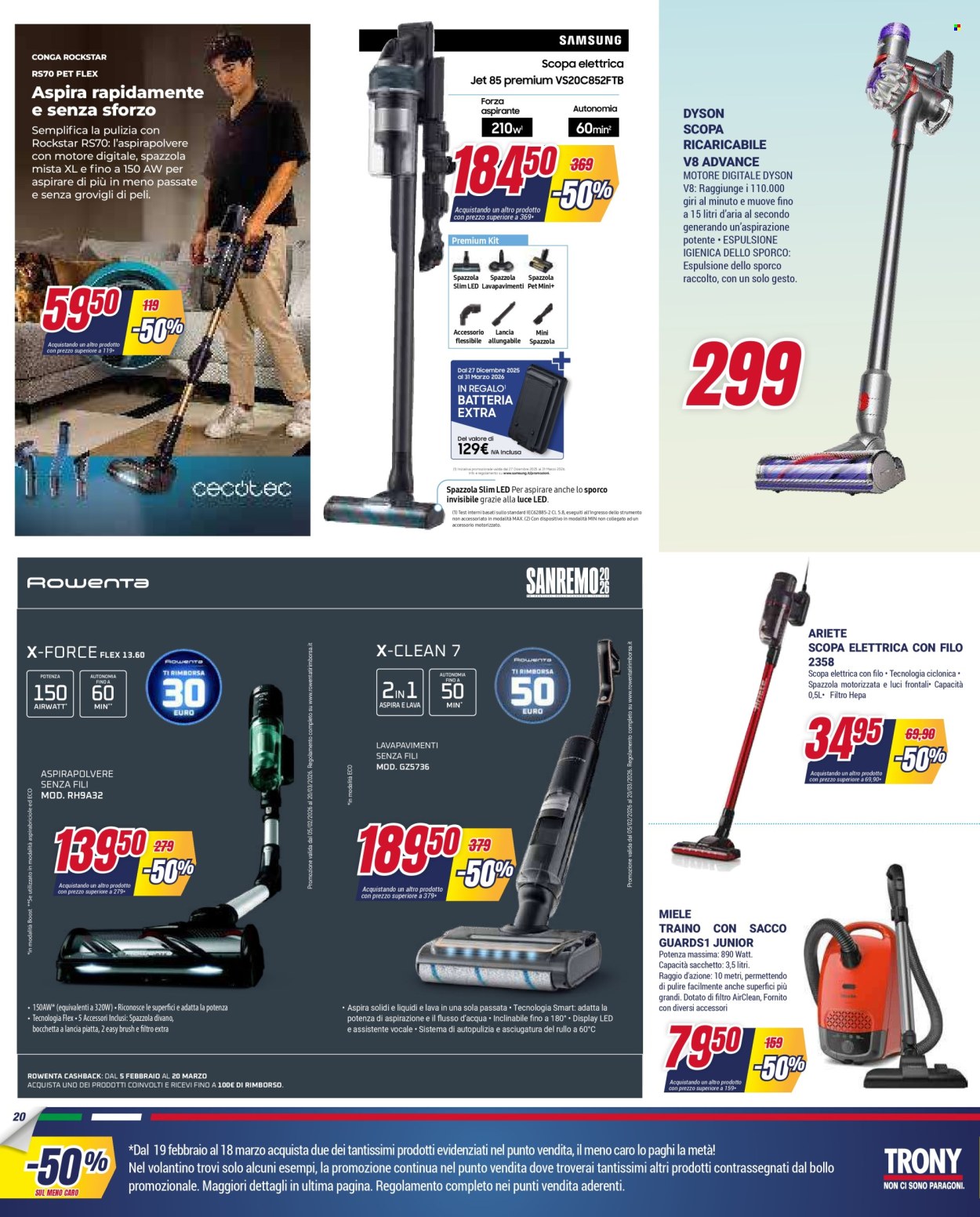 Volantino Trony - 19/2/2026 - 18/3/2026. Pagina 20