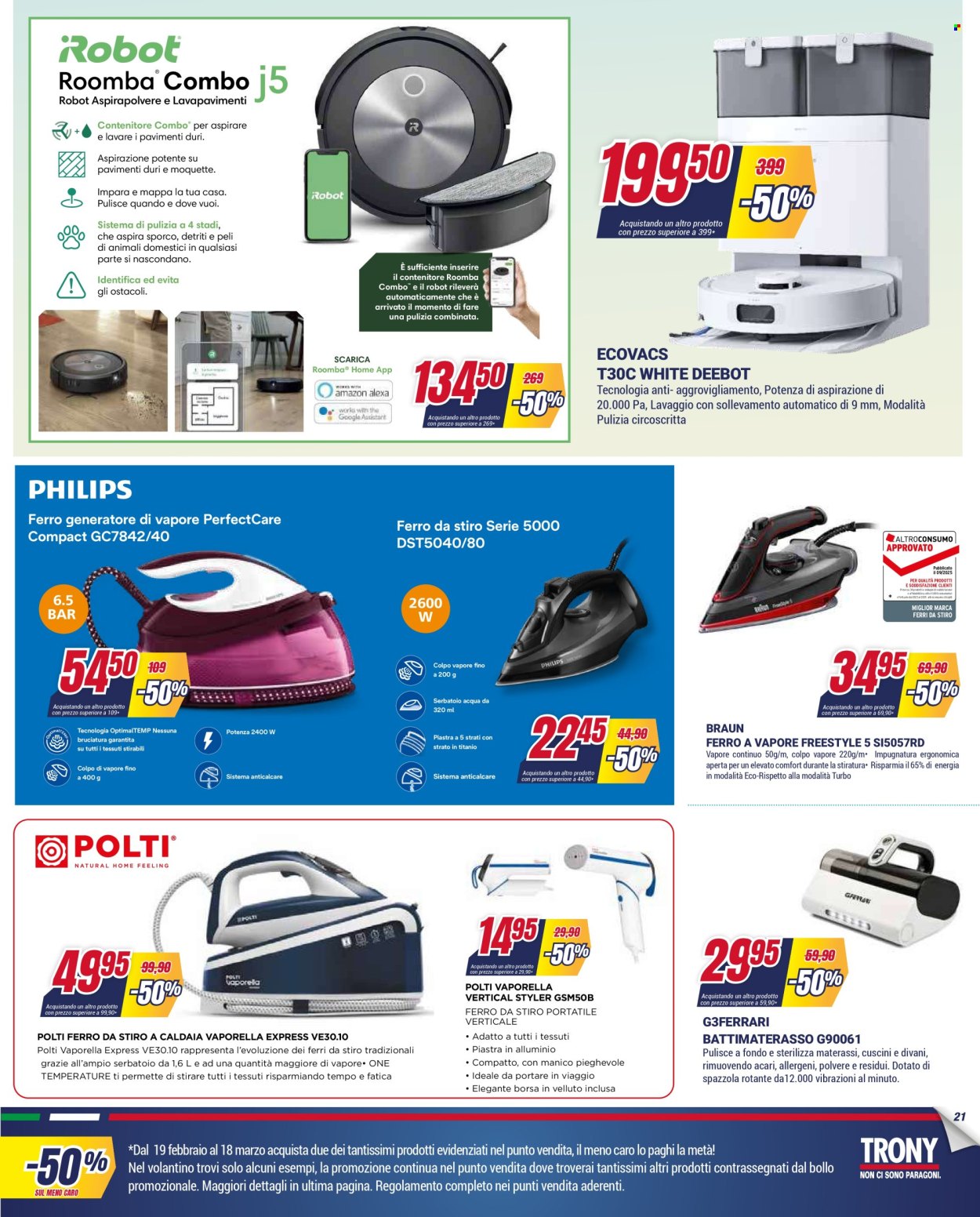 Volantino Trony - 19/2/2026 - 18/3/2026. Pagina 21