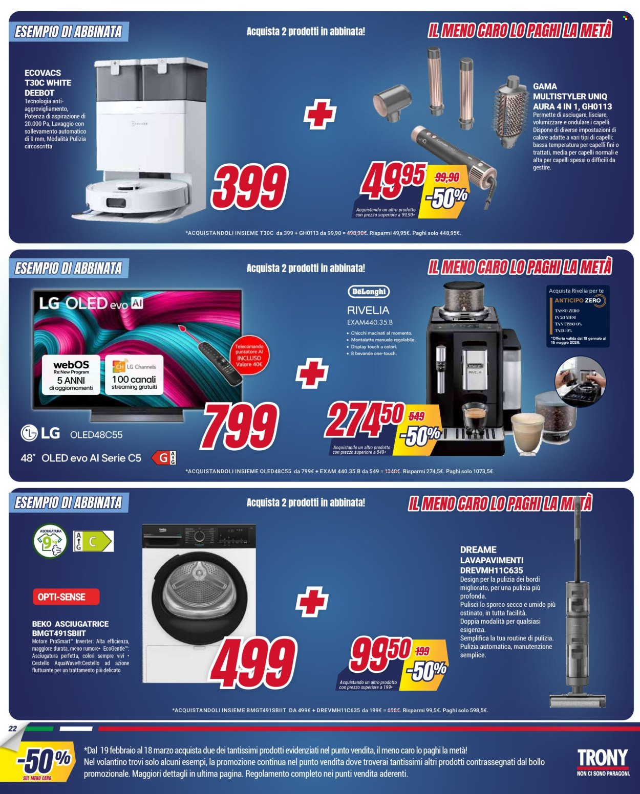 Volantino Trony - 19/2/2026 - 18/3/2026. Pagina 22