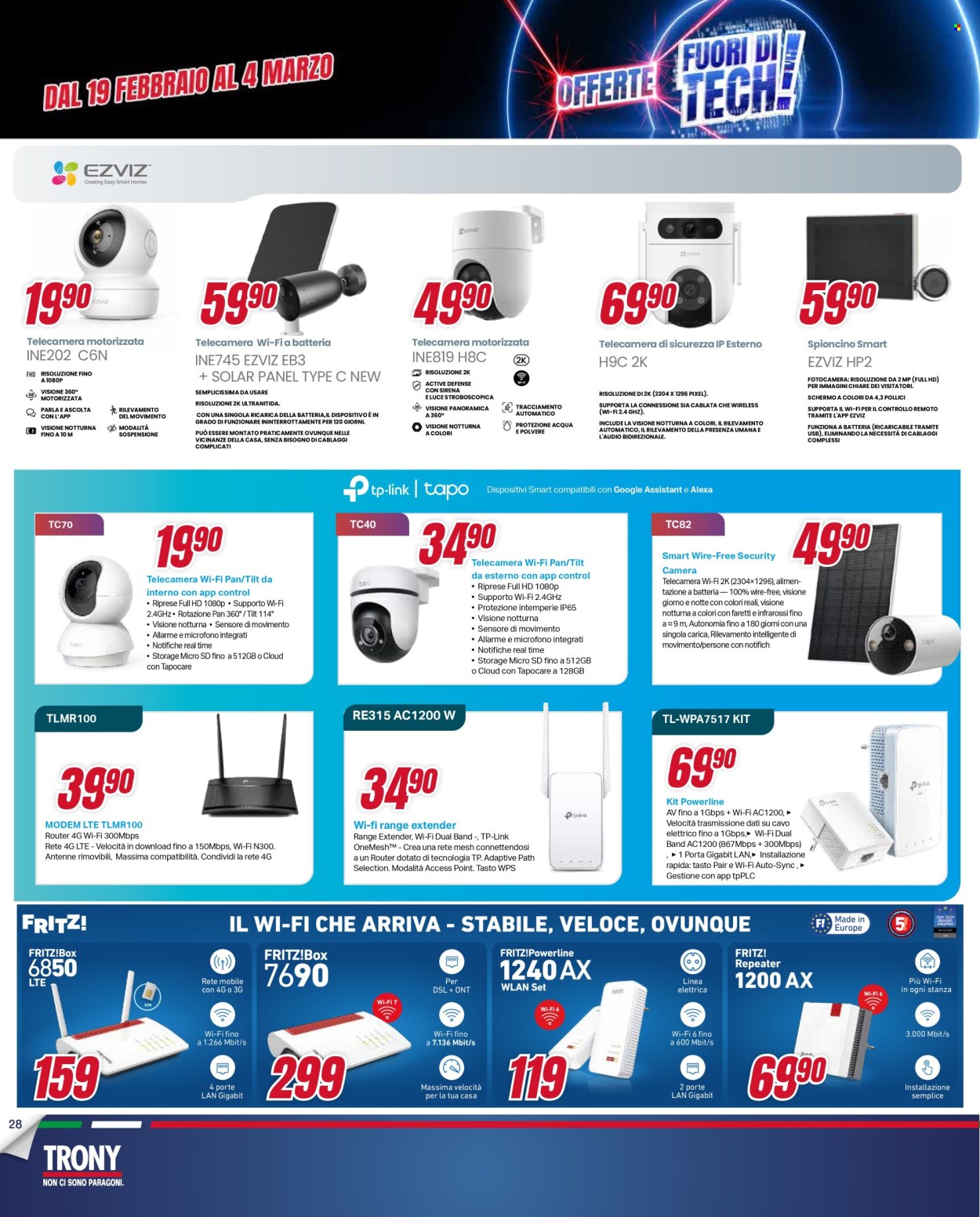 Volantino Trony - 19/2/2026 - 18/3/2026. Pagina 28