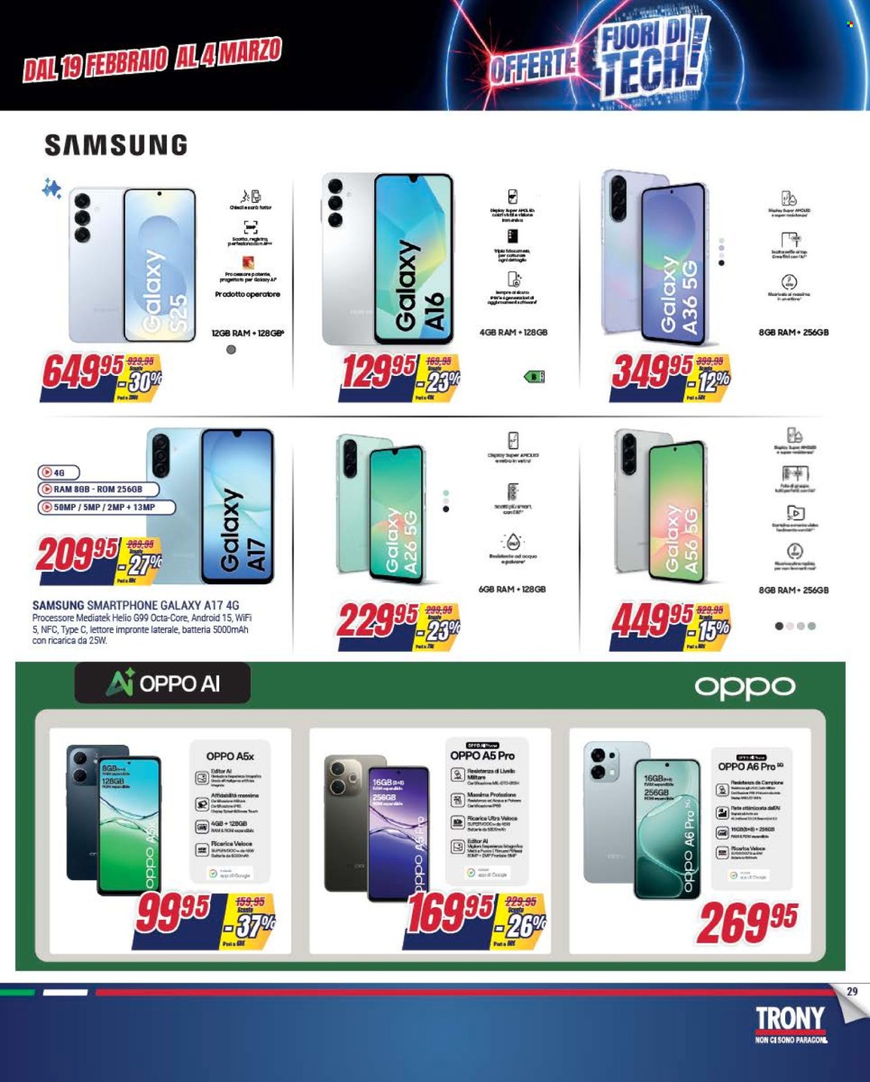Volantino Trony - 19/2/2026 - 18/3/2026. Pagina 29