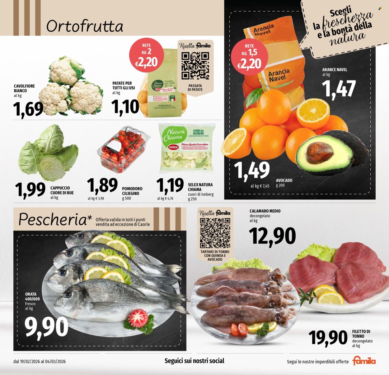 Volantino Famila - 19/2/2026 - 4/3/2026. Pagina 3