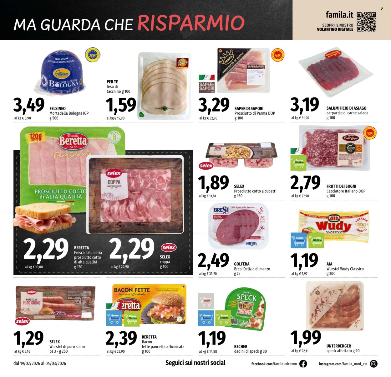 Volantino Famila - 19/2/2026 - 4/3/2026. Pagina 6