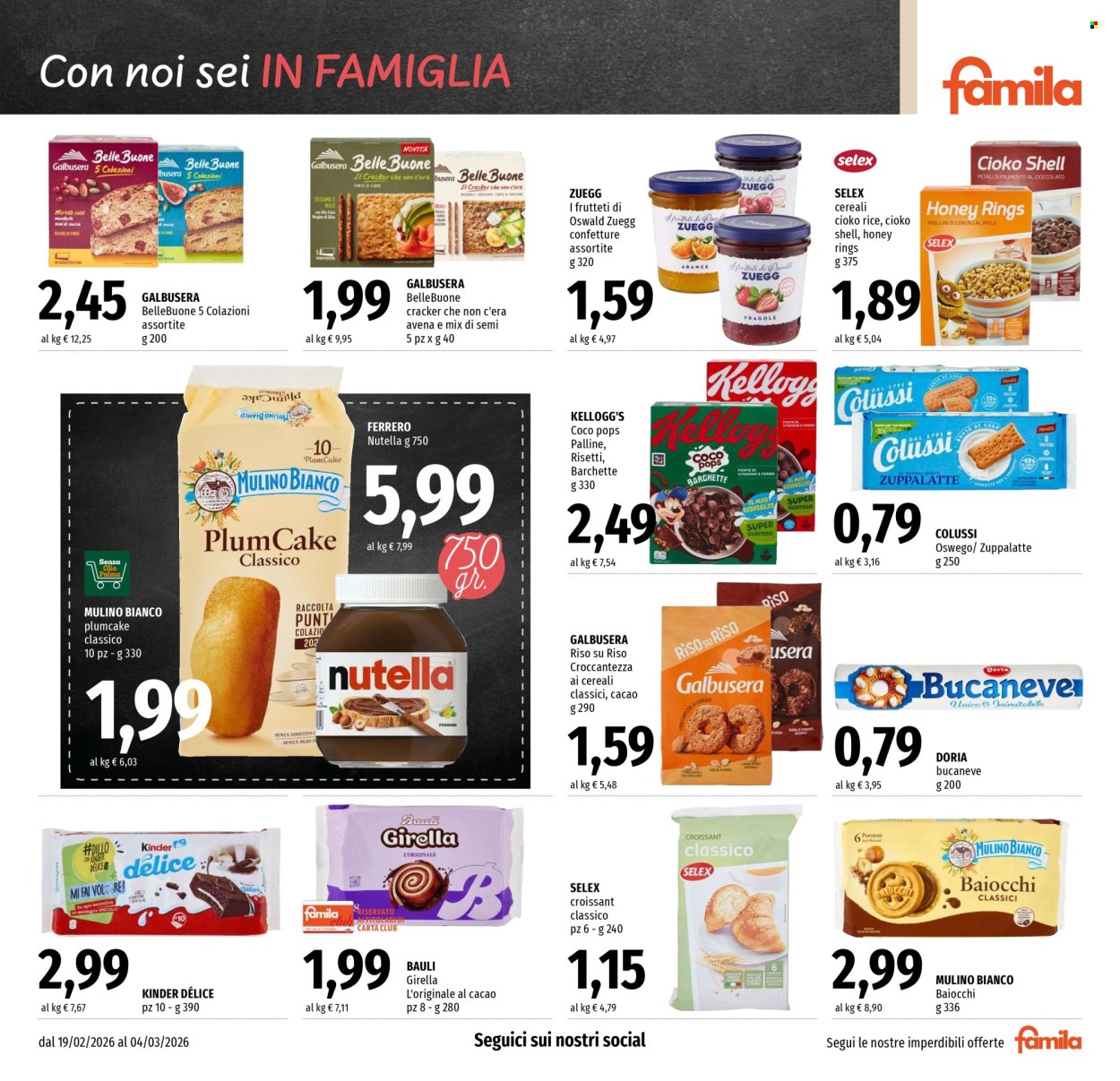 Volantino Famila - 19/2/2026 - 4/3/2026. Pagina 15