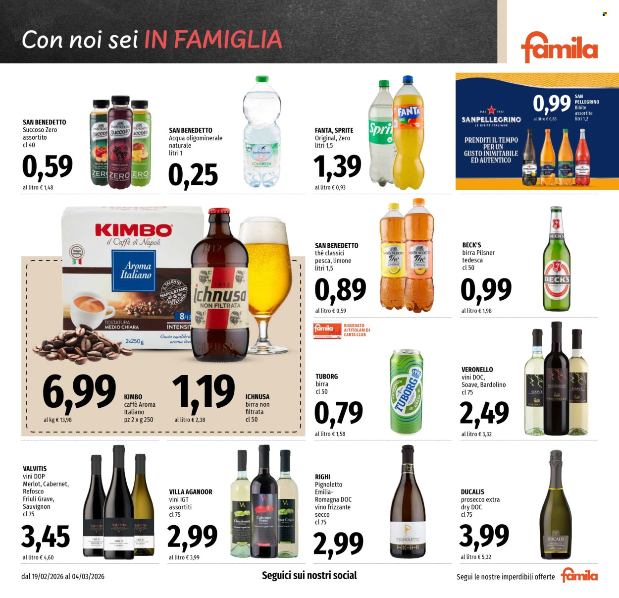 Volantino Famila - 19/2/2026 - 4/3/2026. Pagina 17